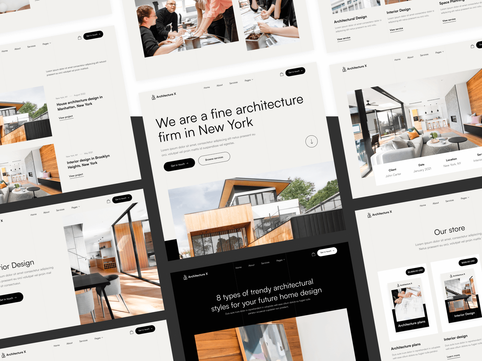 Architecture Firm Webflow Template