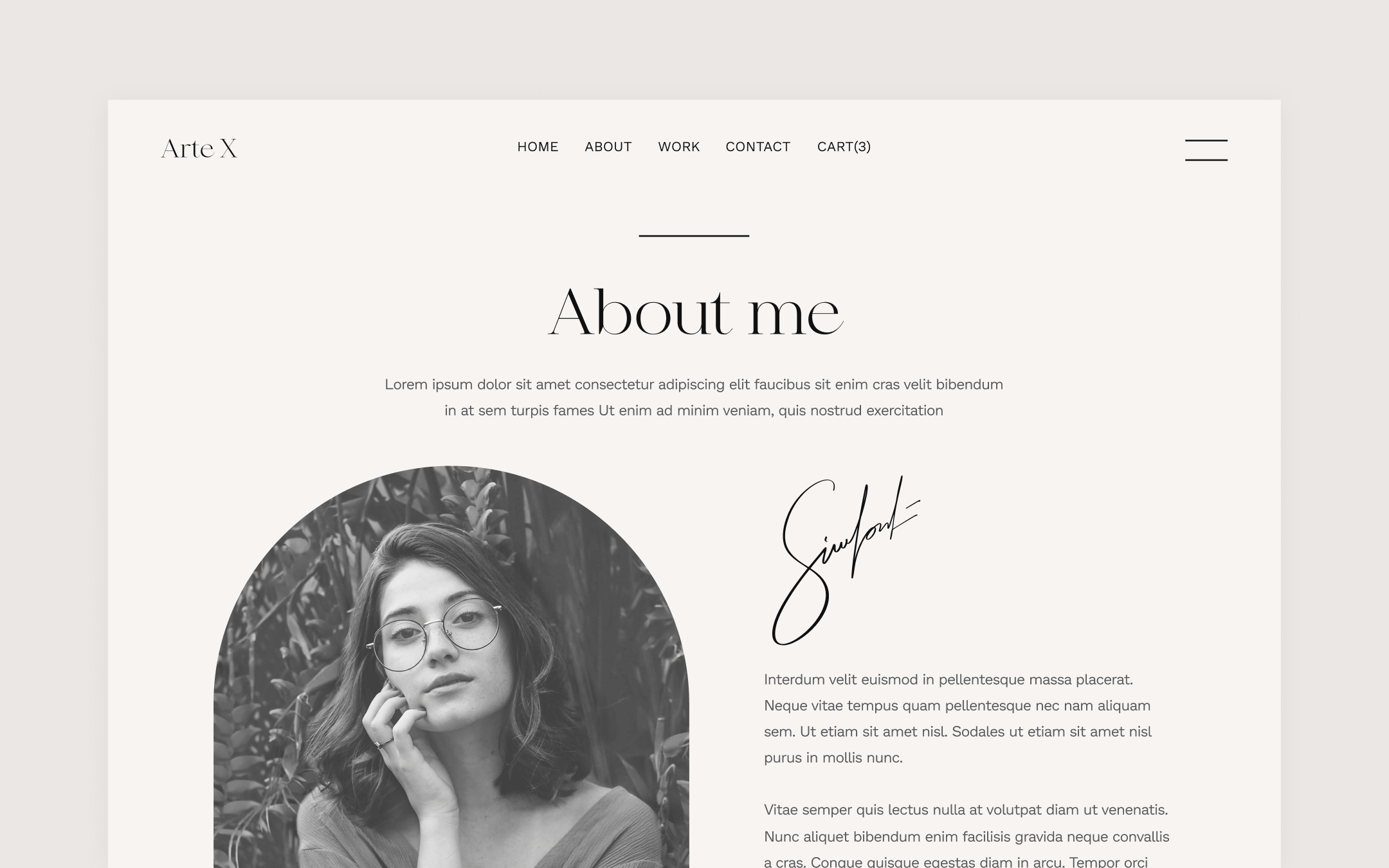 Arte X Webflow Template