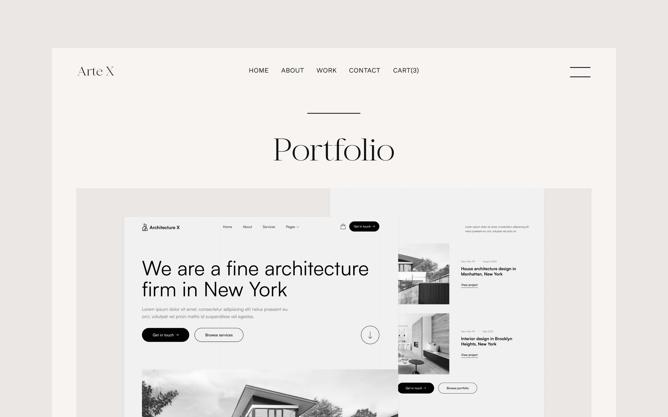 Arte X Webflow Template