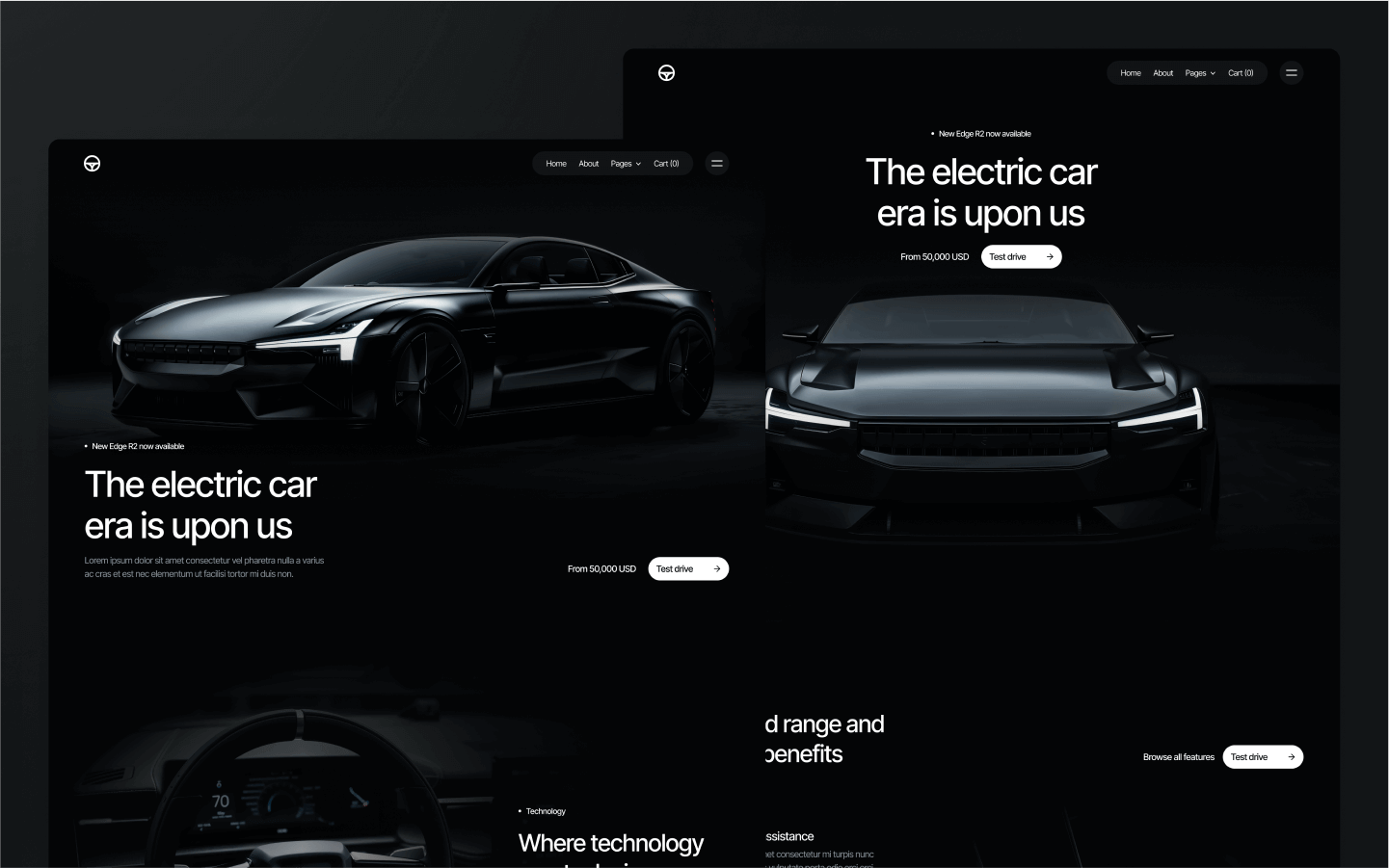 Motorflow Webflow Template