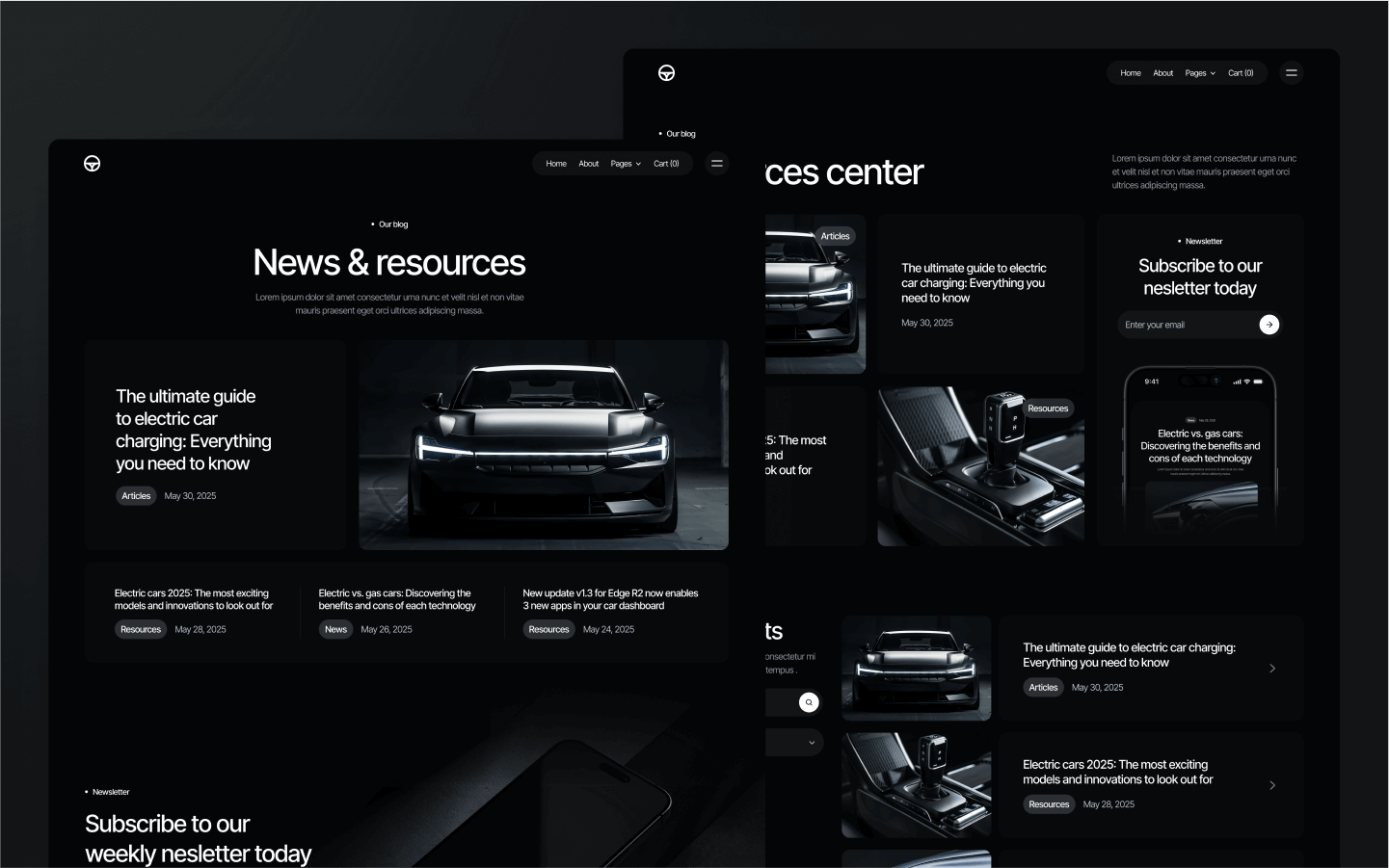 Motorflow Webflow Template