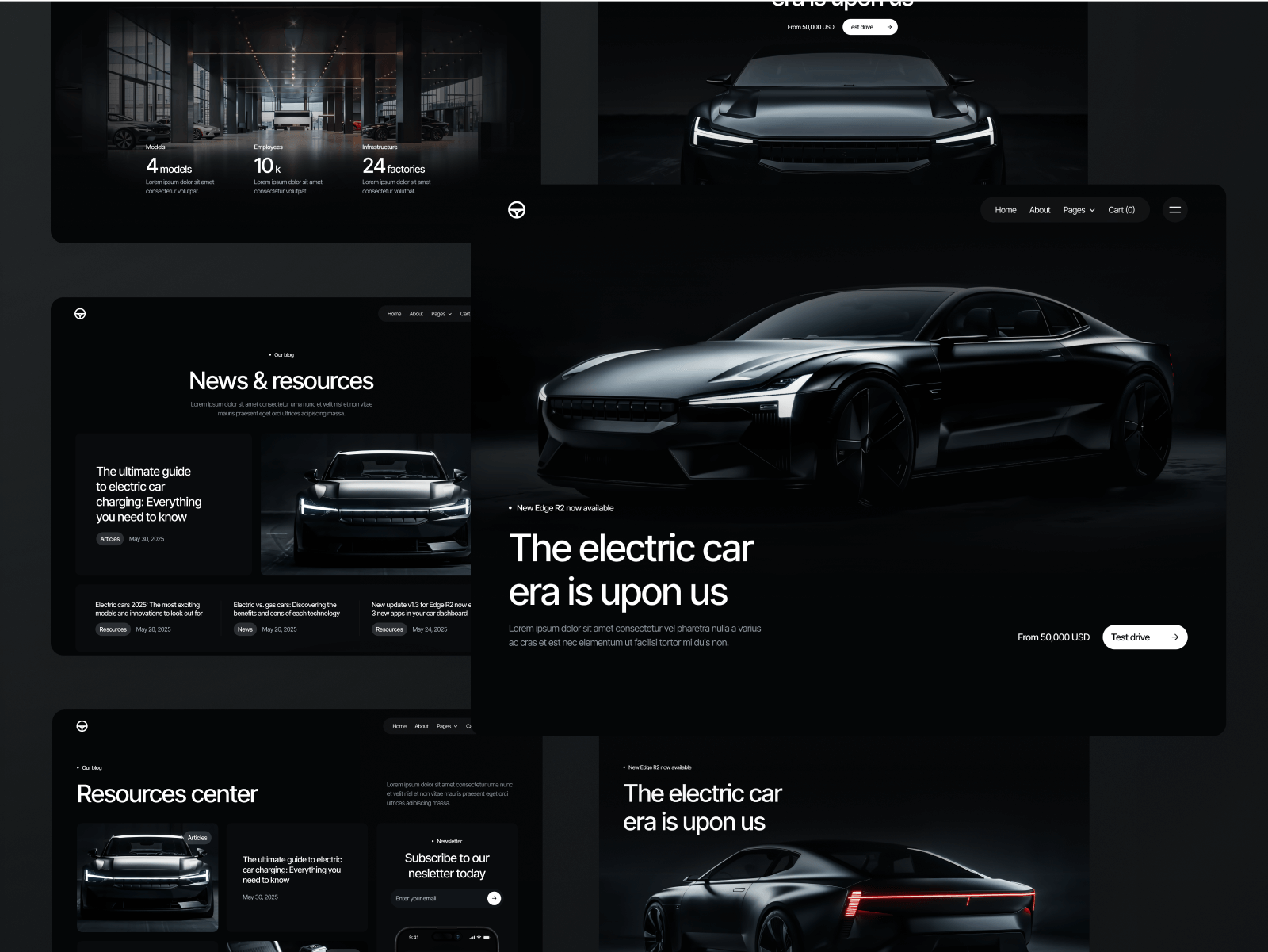 Automative Webflow Theme