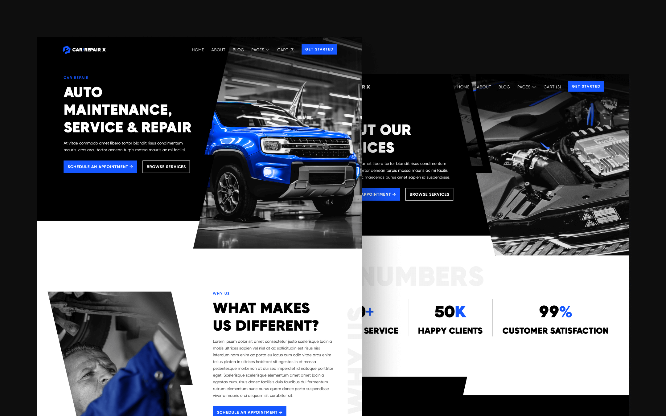 CarRepair X Webflow Template
