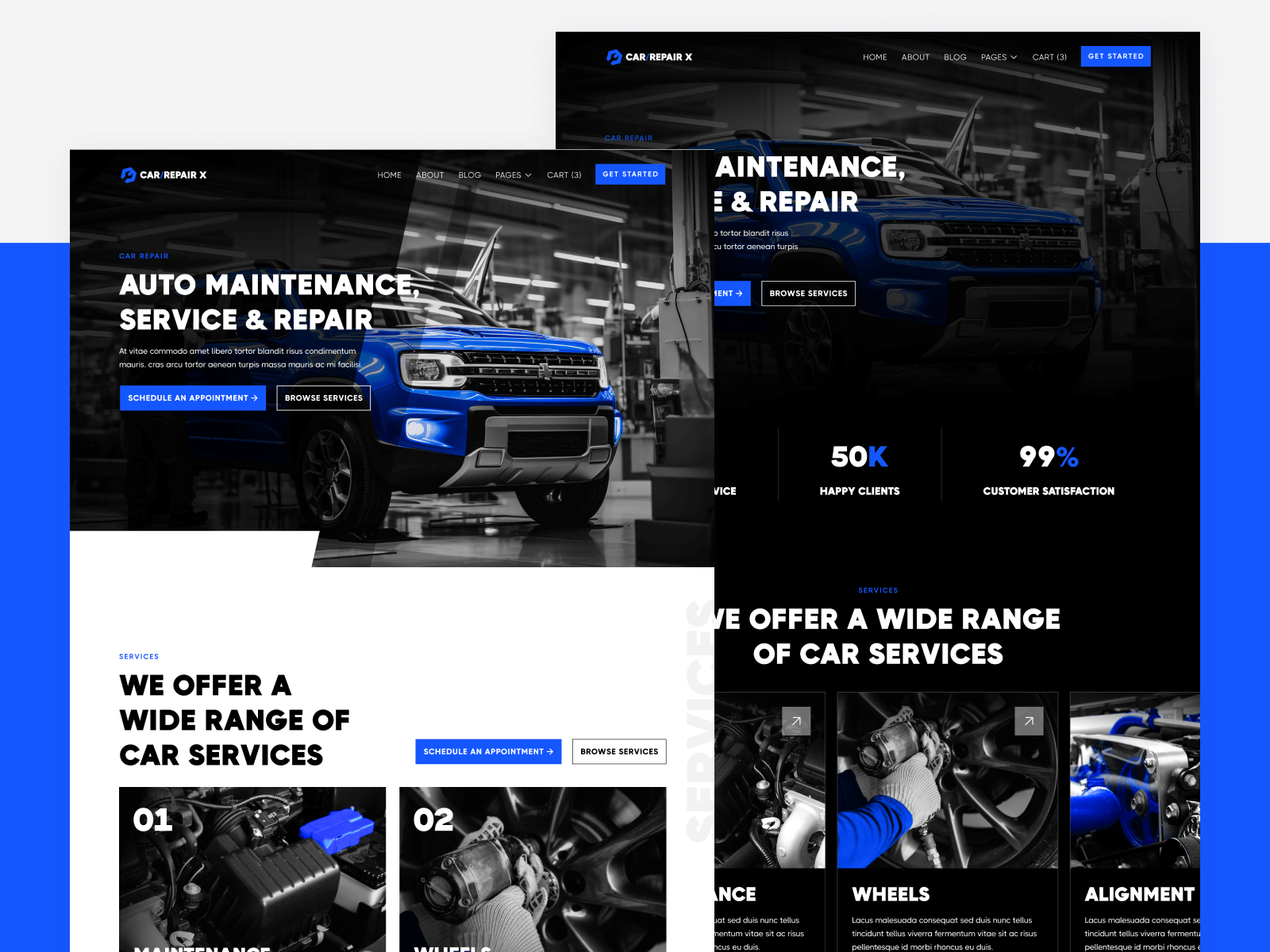 Car Repair Webflow Template