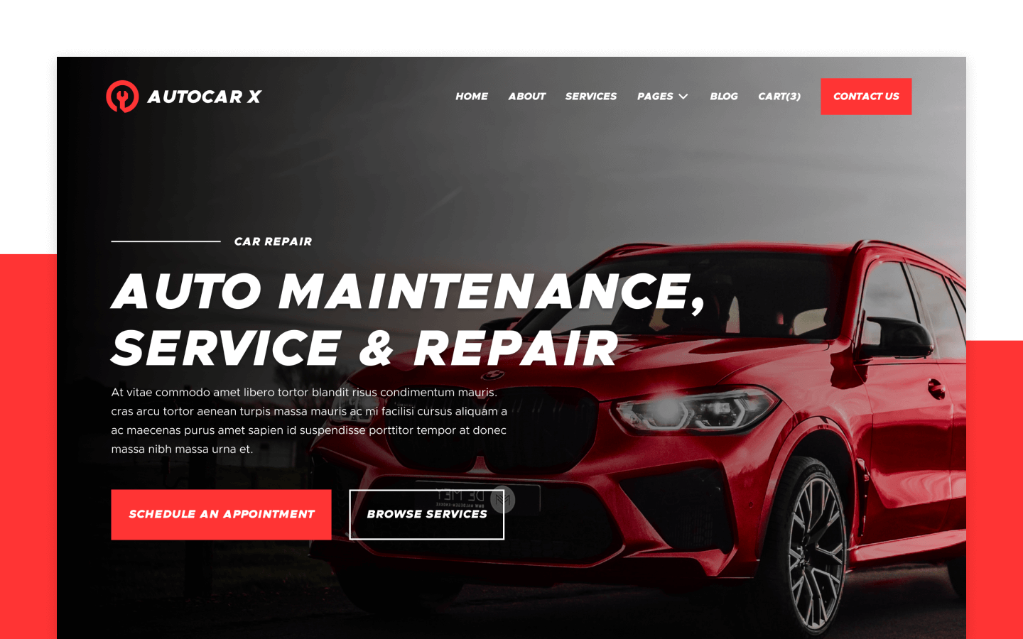 Automotive Webflow Template