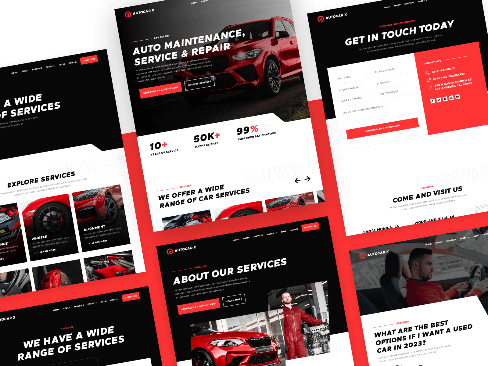 Automotive Webflow Theme