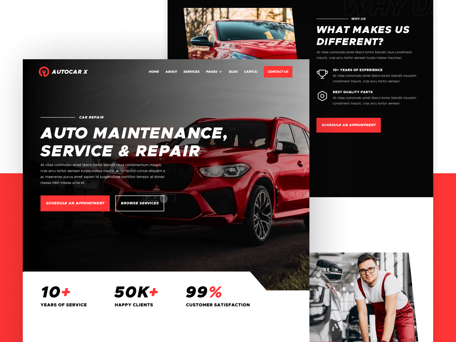 Car Service Webflow Template