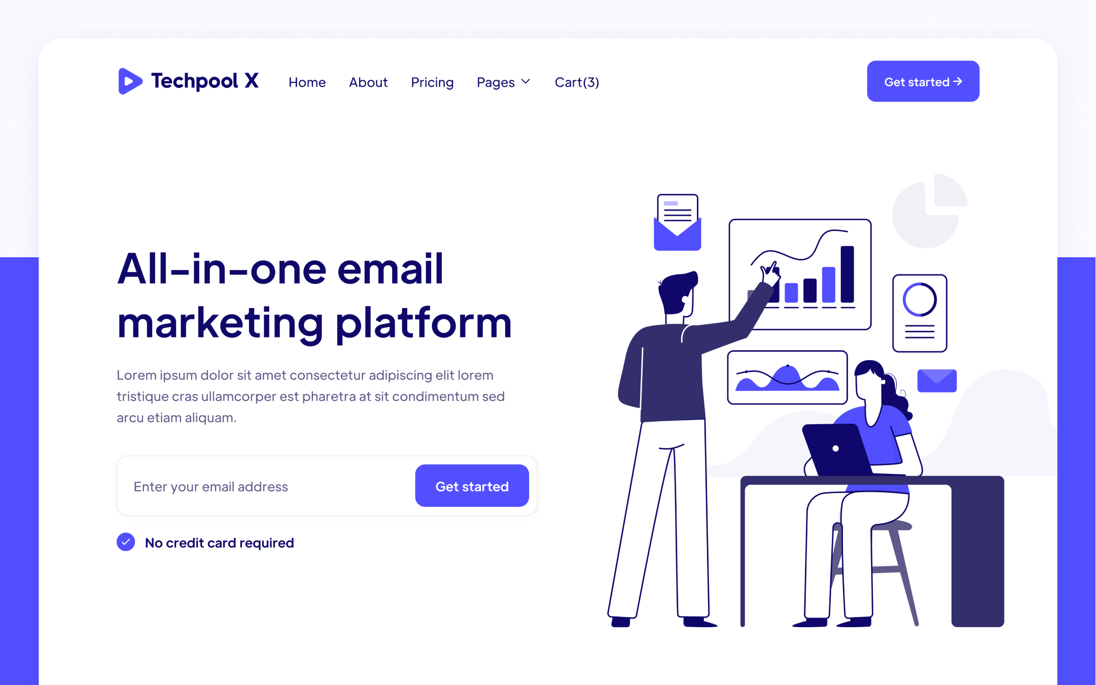 B2B SaaS & Tech Webflow Template