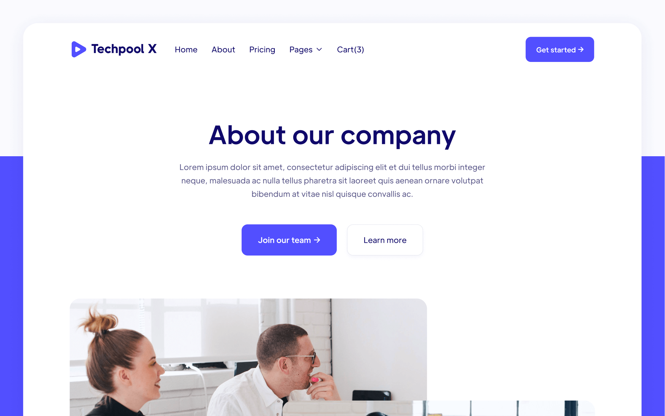 Techpool X Webflow Template