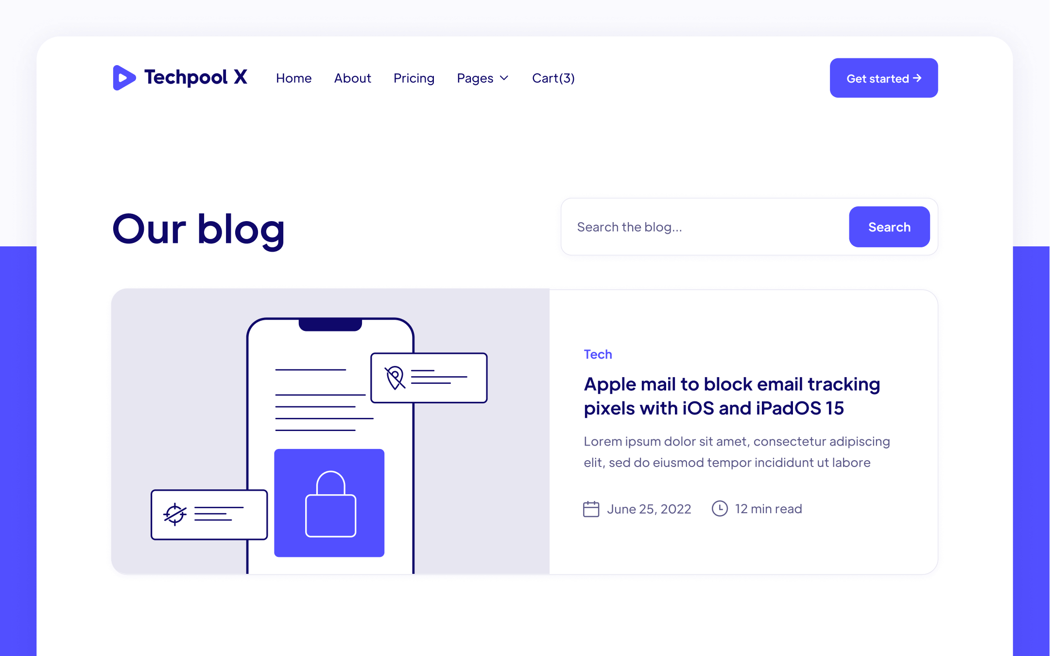 Techpool X Webflow Template