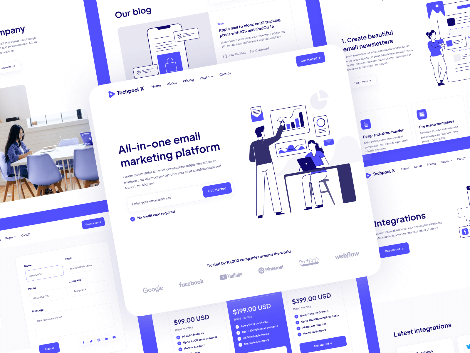 SaaS App Webflow Theme
