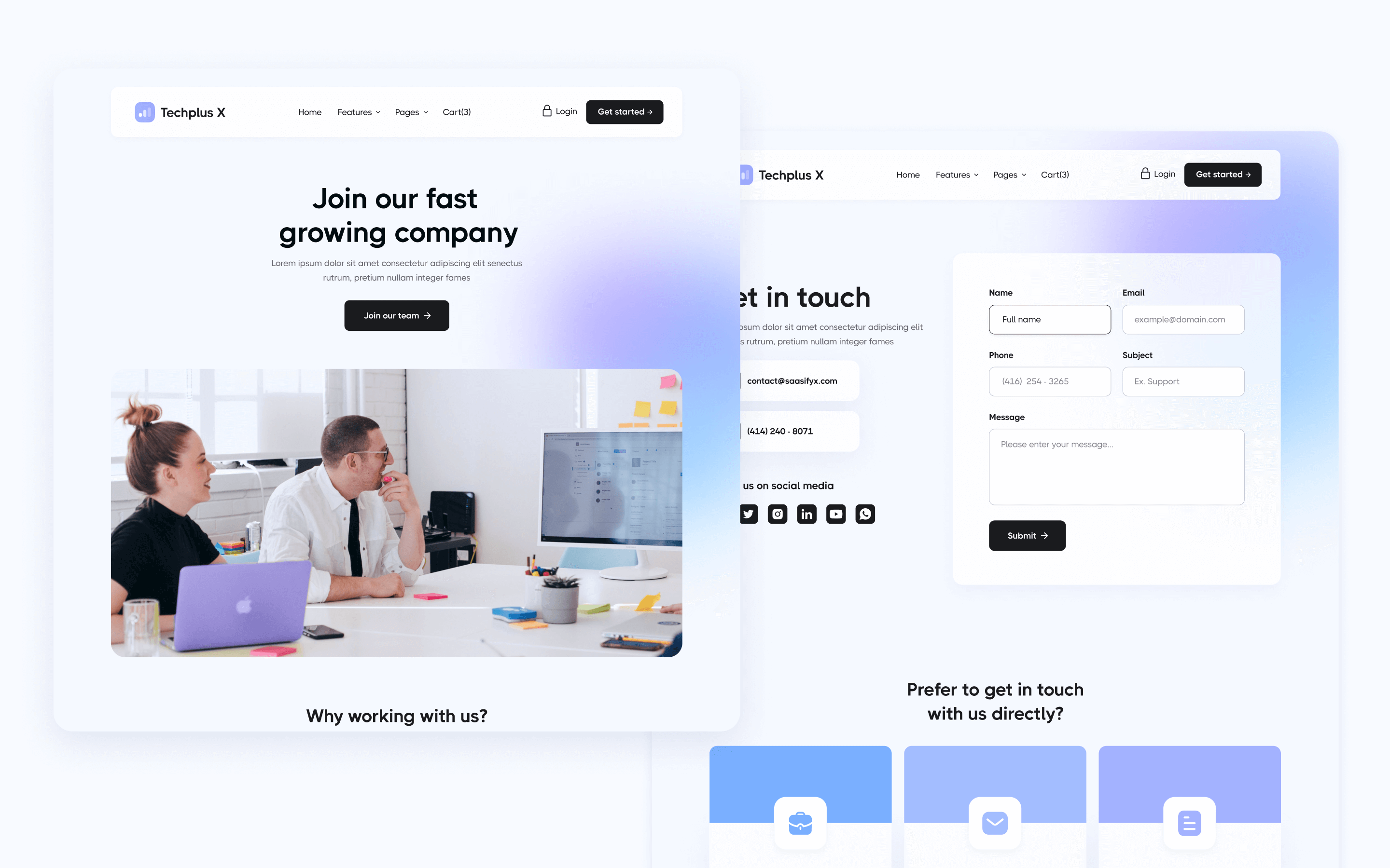 Techplus X Webflow Template