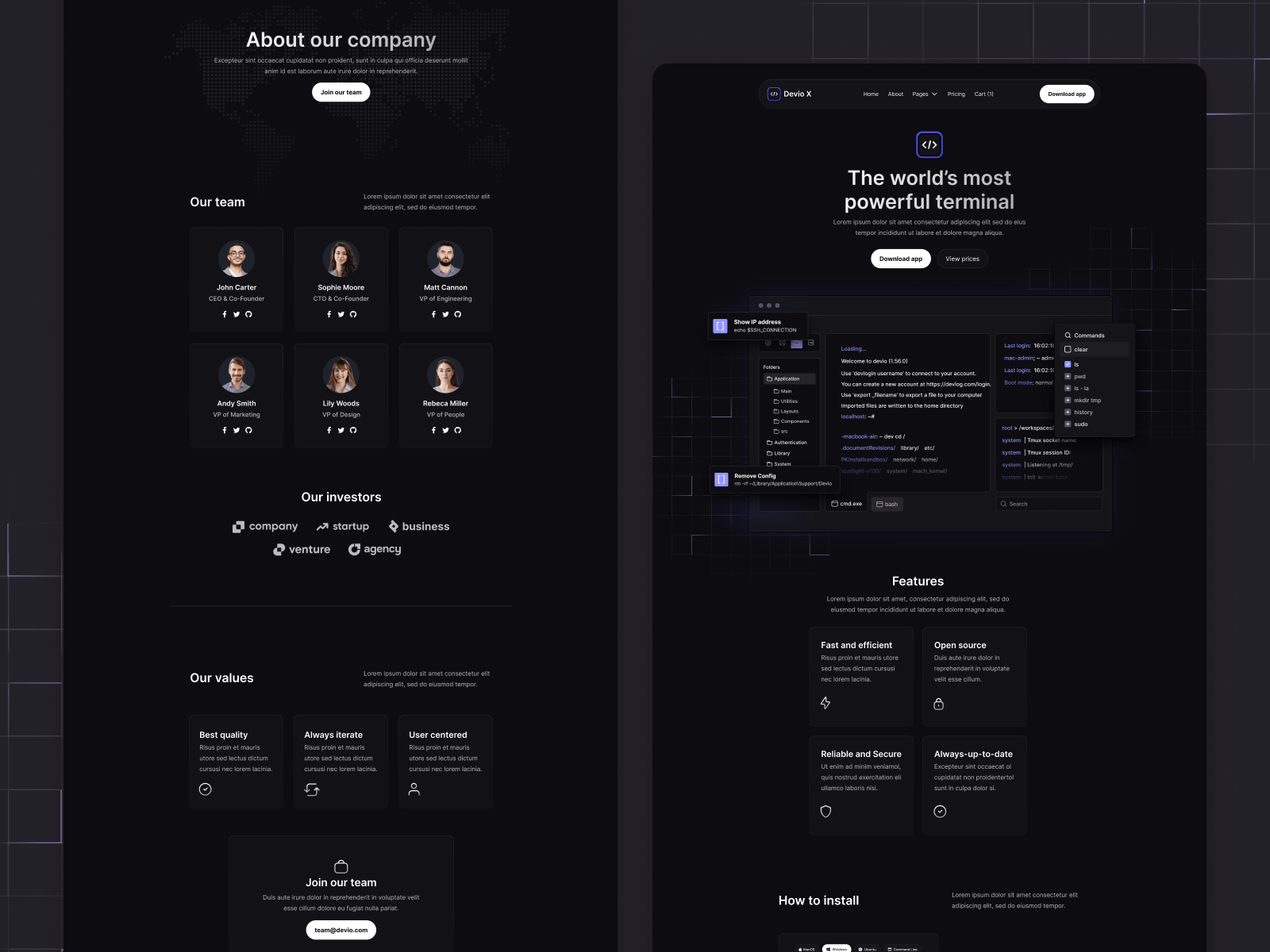B2B Software Webflow Template