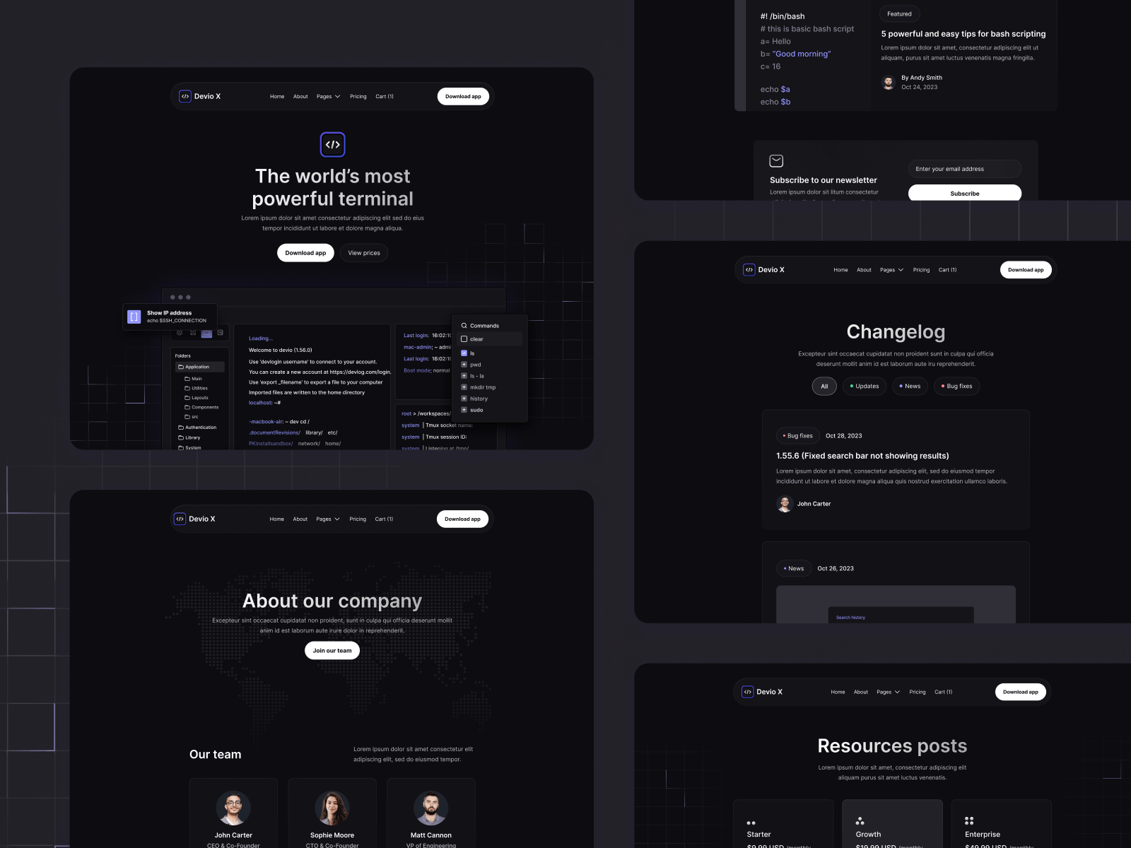 Software Development Webflow Theme