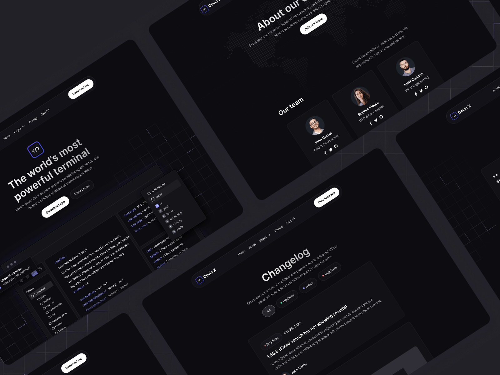 Tech Development Webflow Template