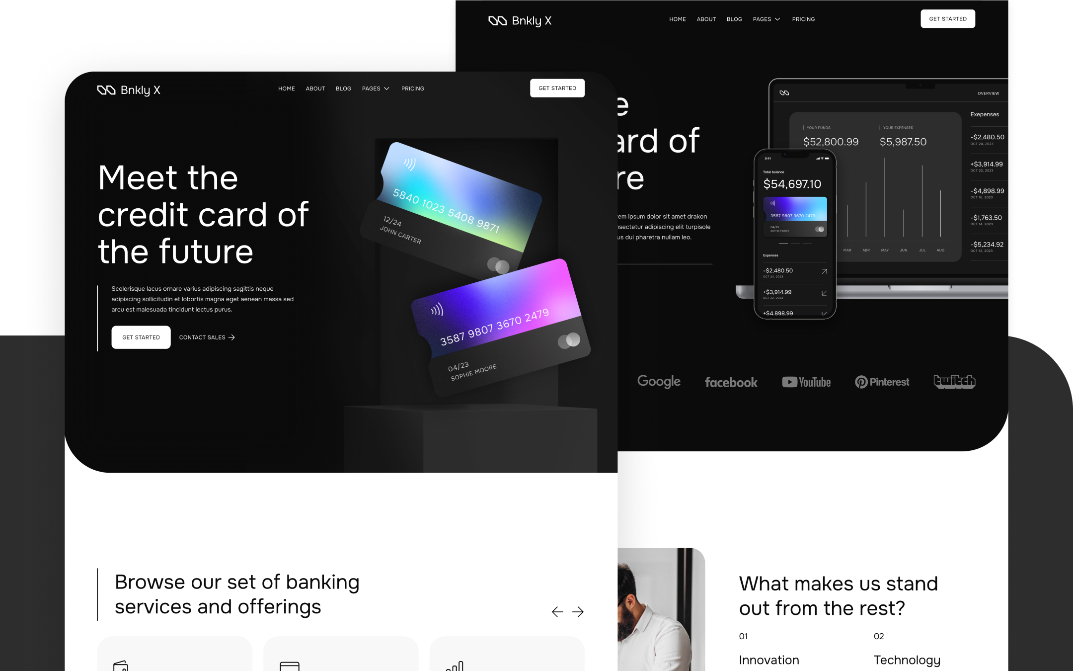 Bank & Fintech Webflow Template
