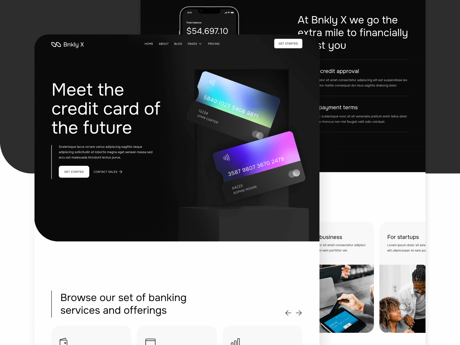 Bank & Fintech Webflow Template