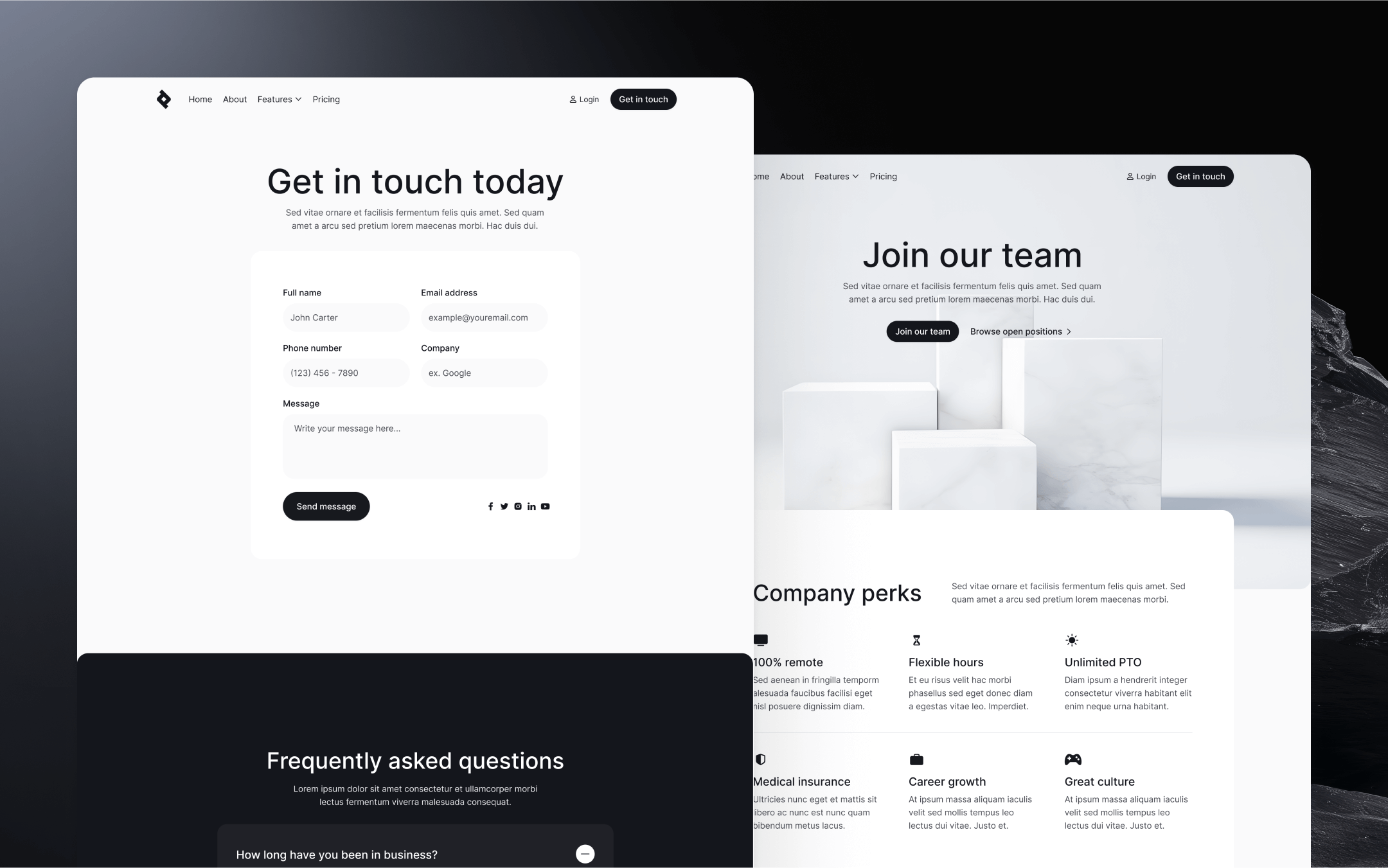 Bnkify X Webflow Template