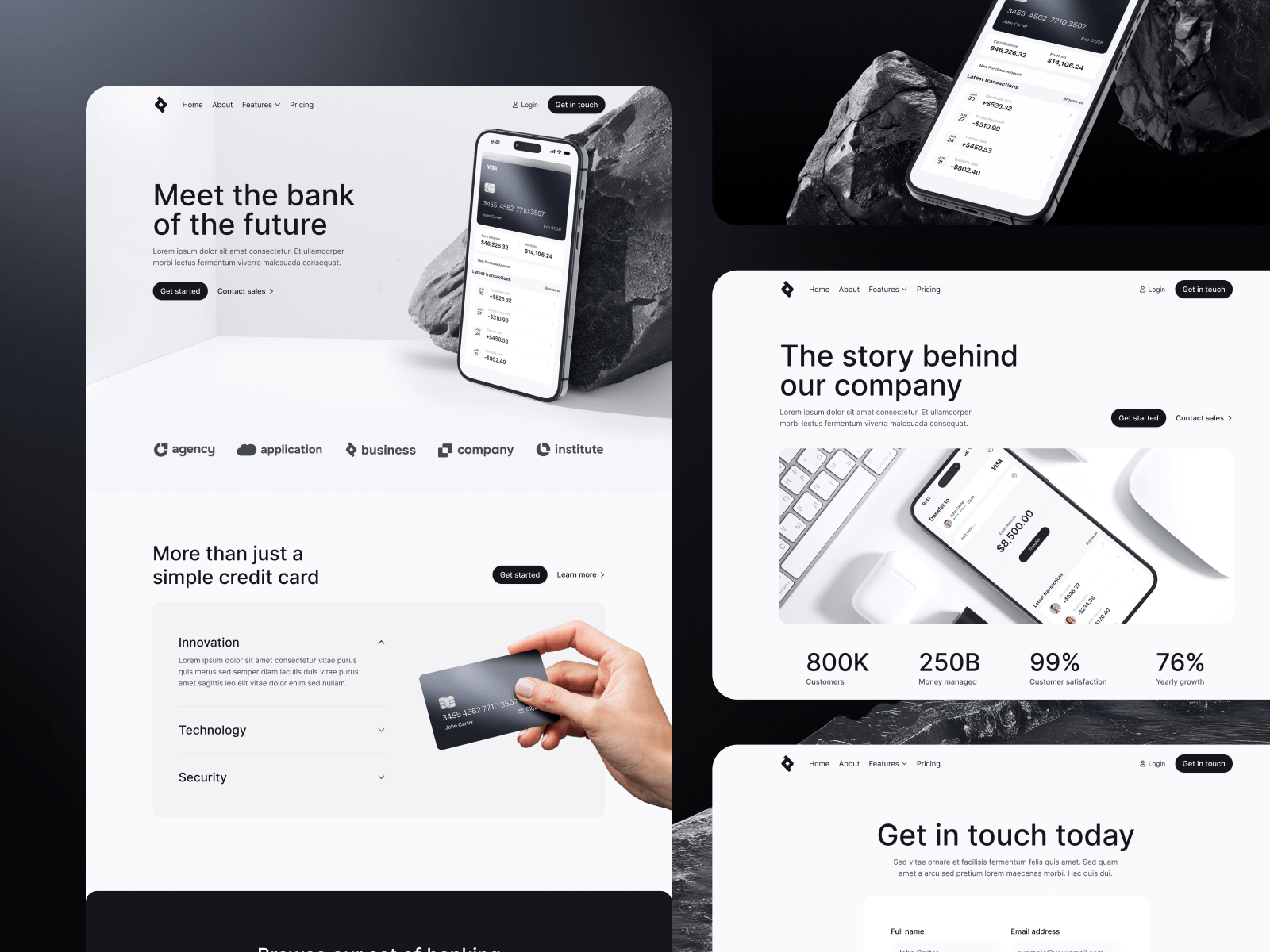 Fintech Webflow Template