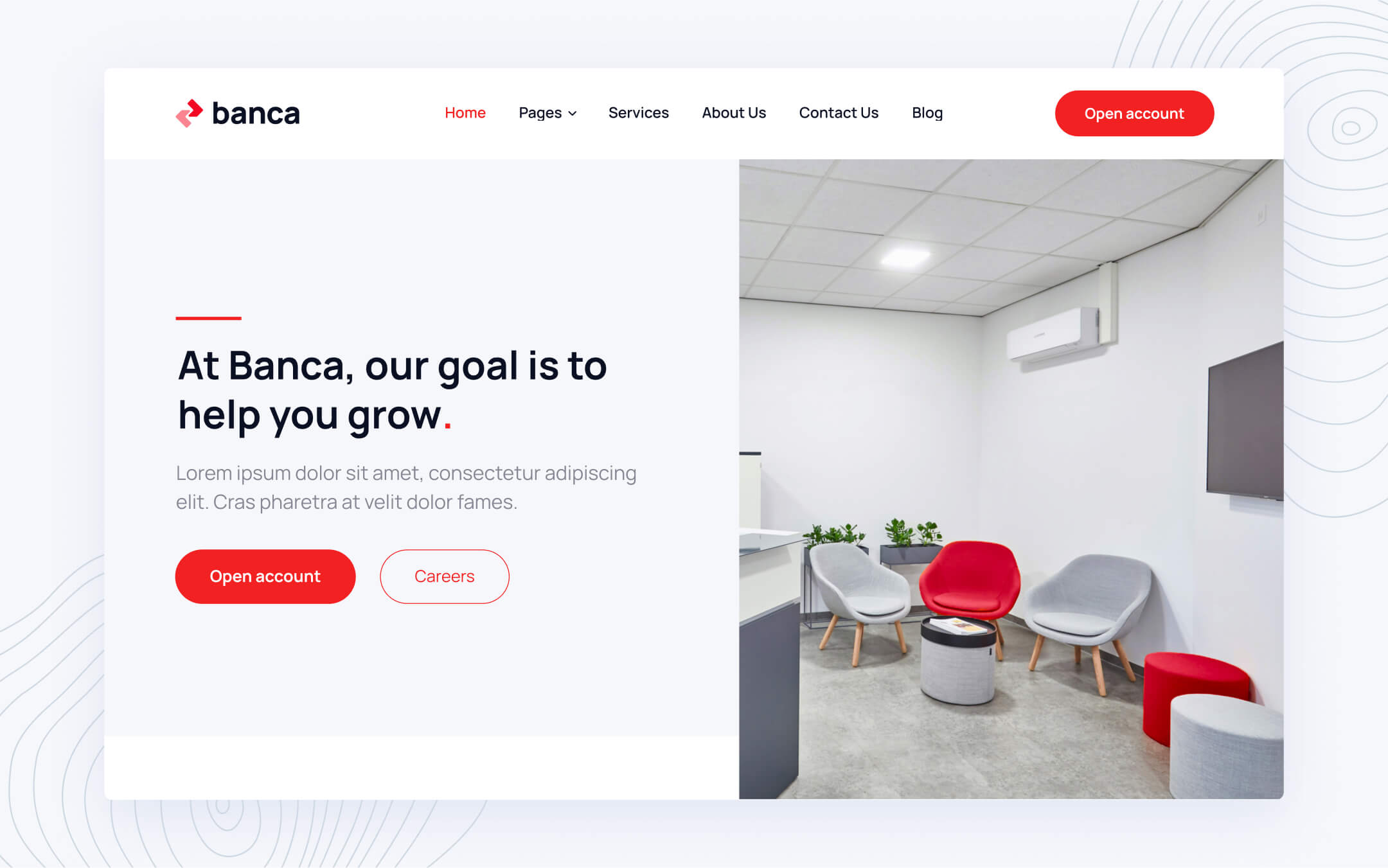Banca Webflow Template