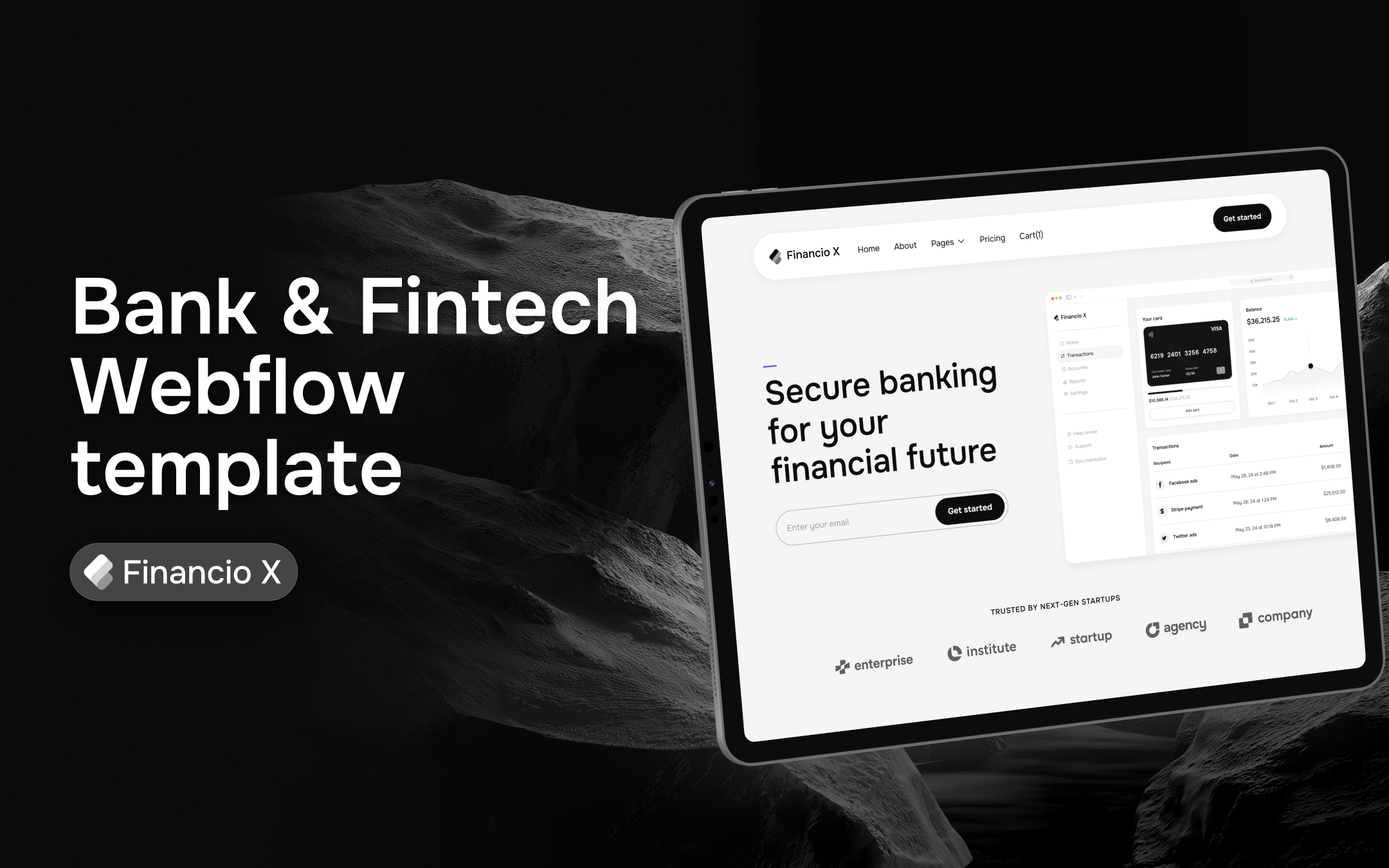 Bank Webflow Theme