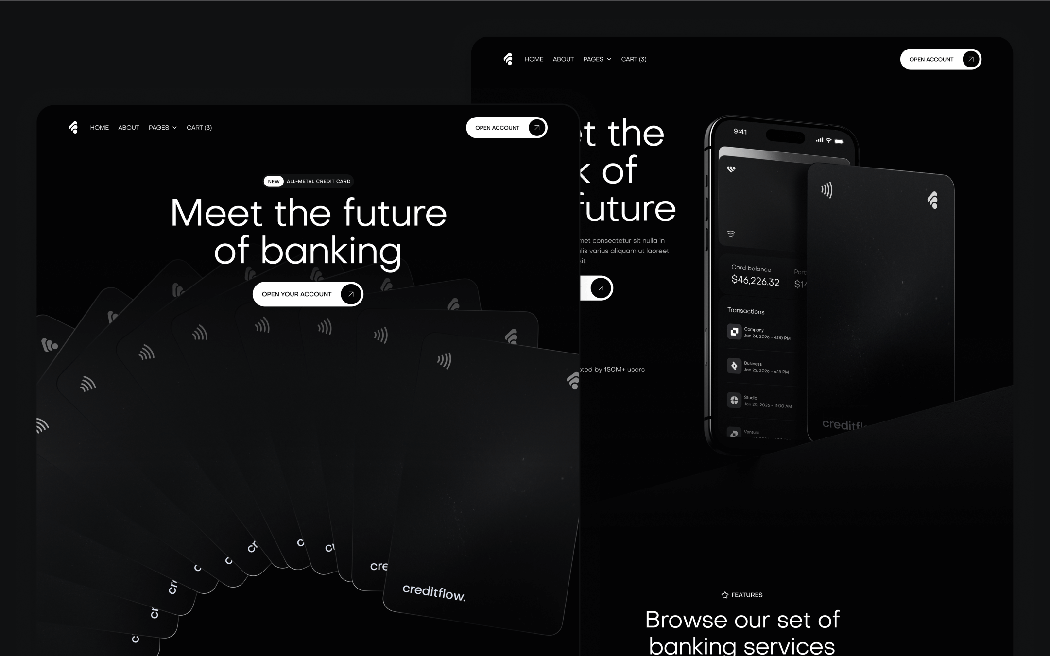 Creditflow Webflow Template
