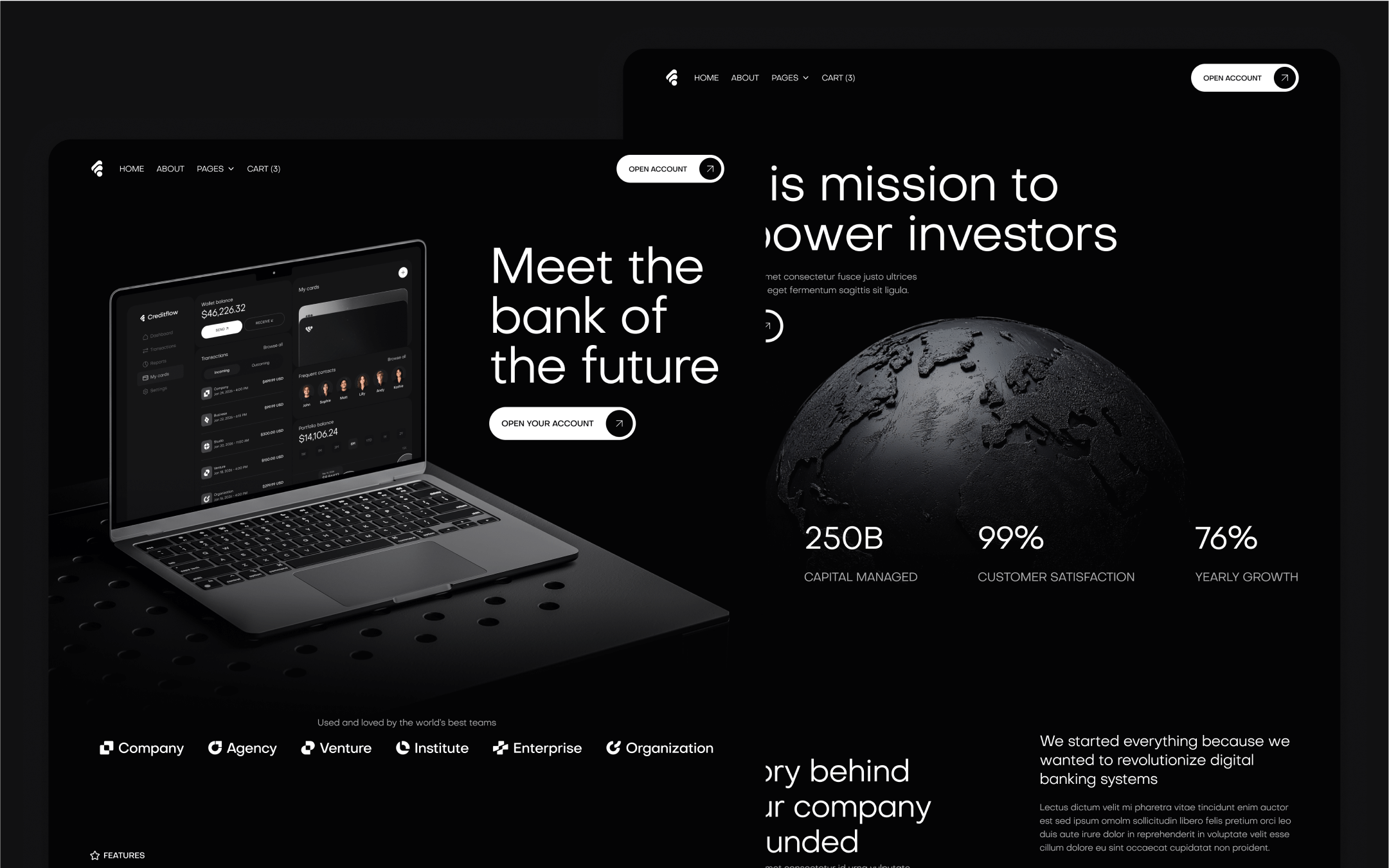 Creditflow Webflow Template