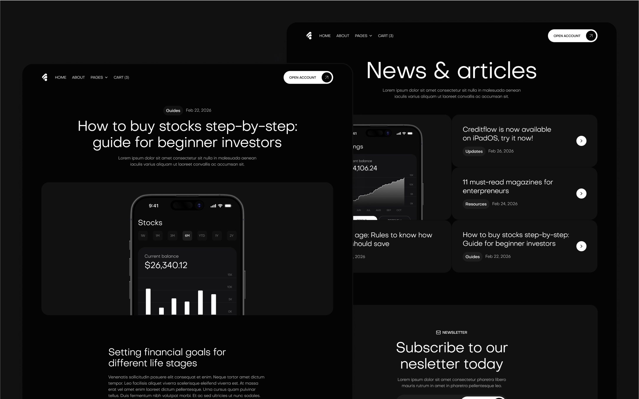 Creditflow Webflow Template