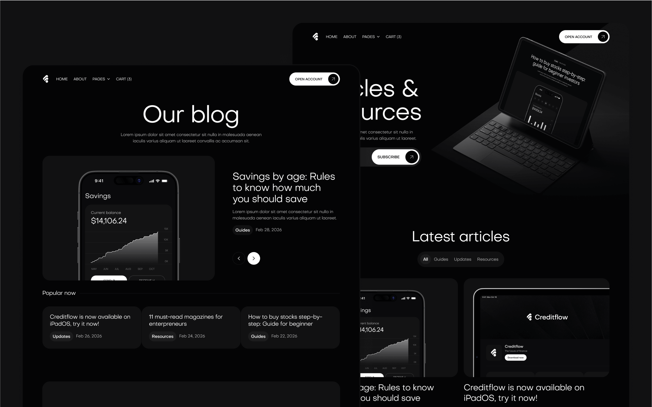 Creditflow Webflow Template