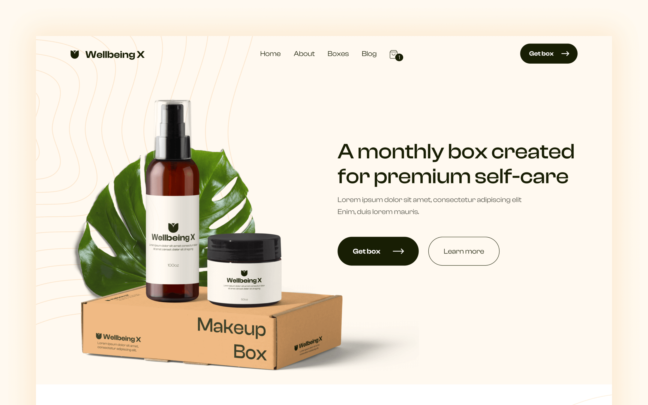 Wellbeing X Webflow Template