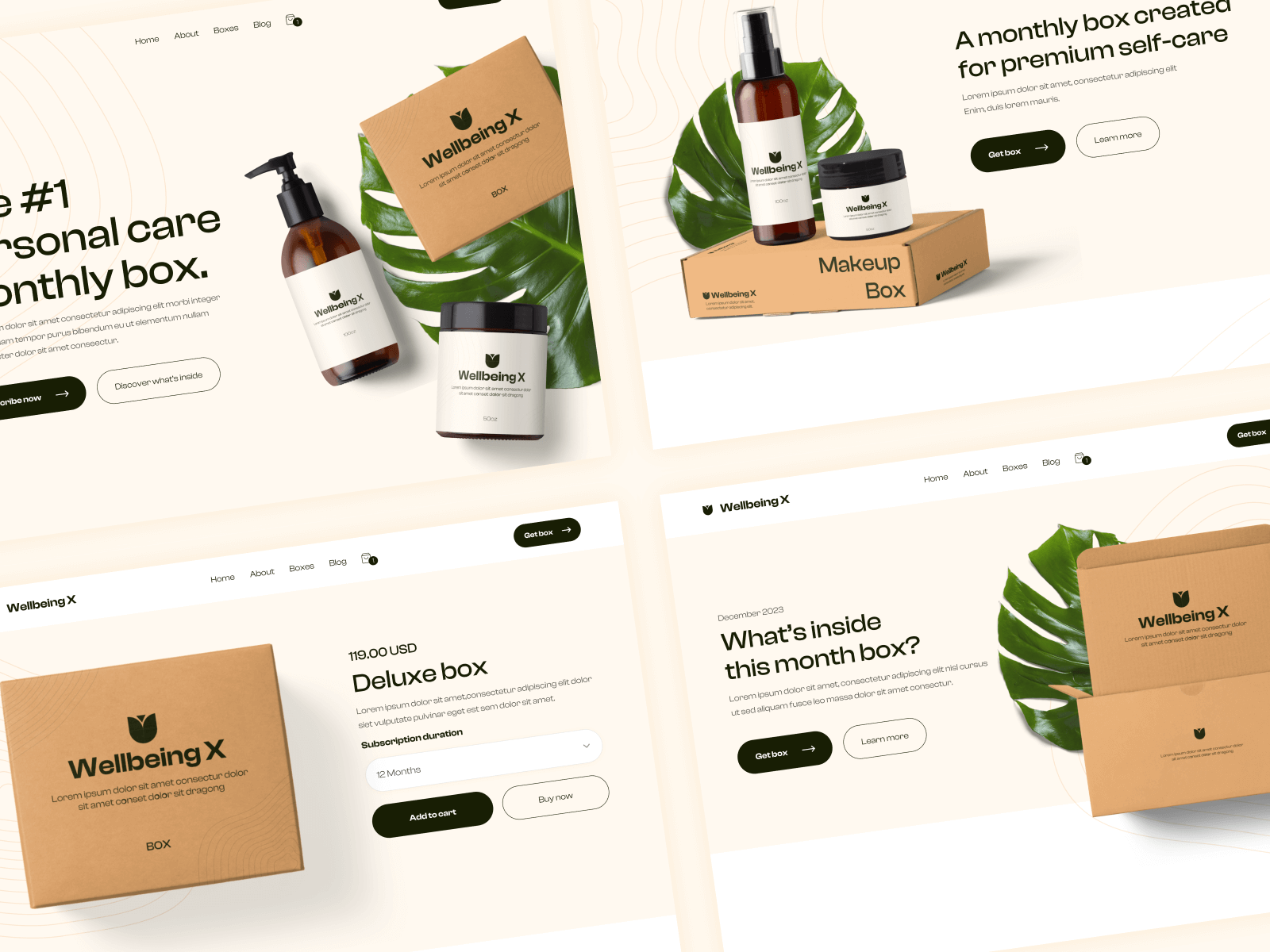 Holistic Ecommerce Webflow Template