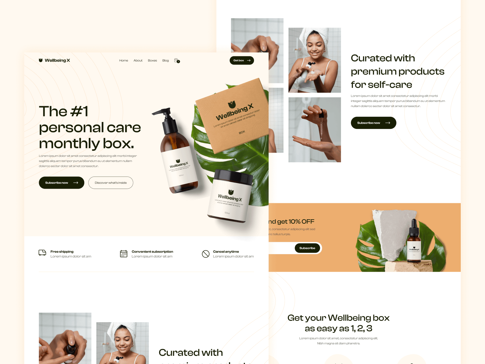 Organic Ecommerce Webflow Template