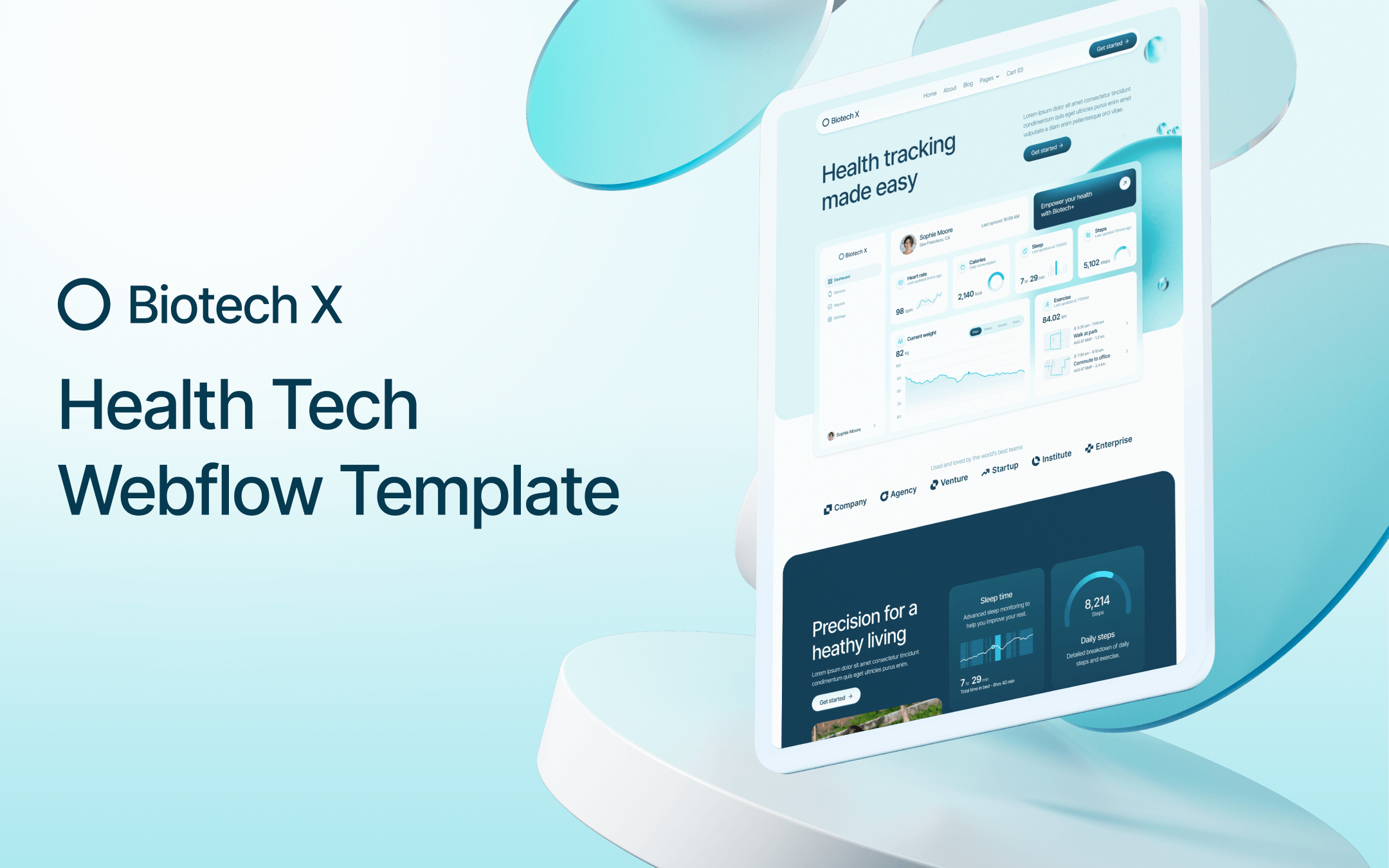 Biotechnology Webflow Template