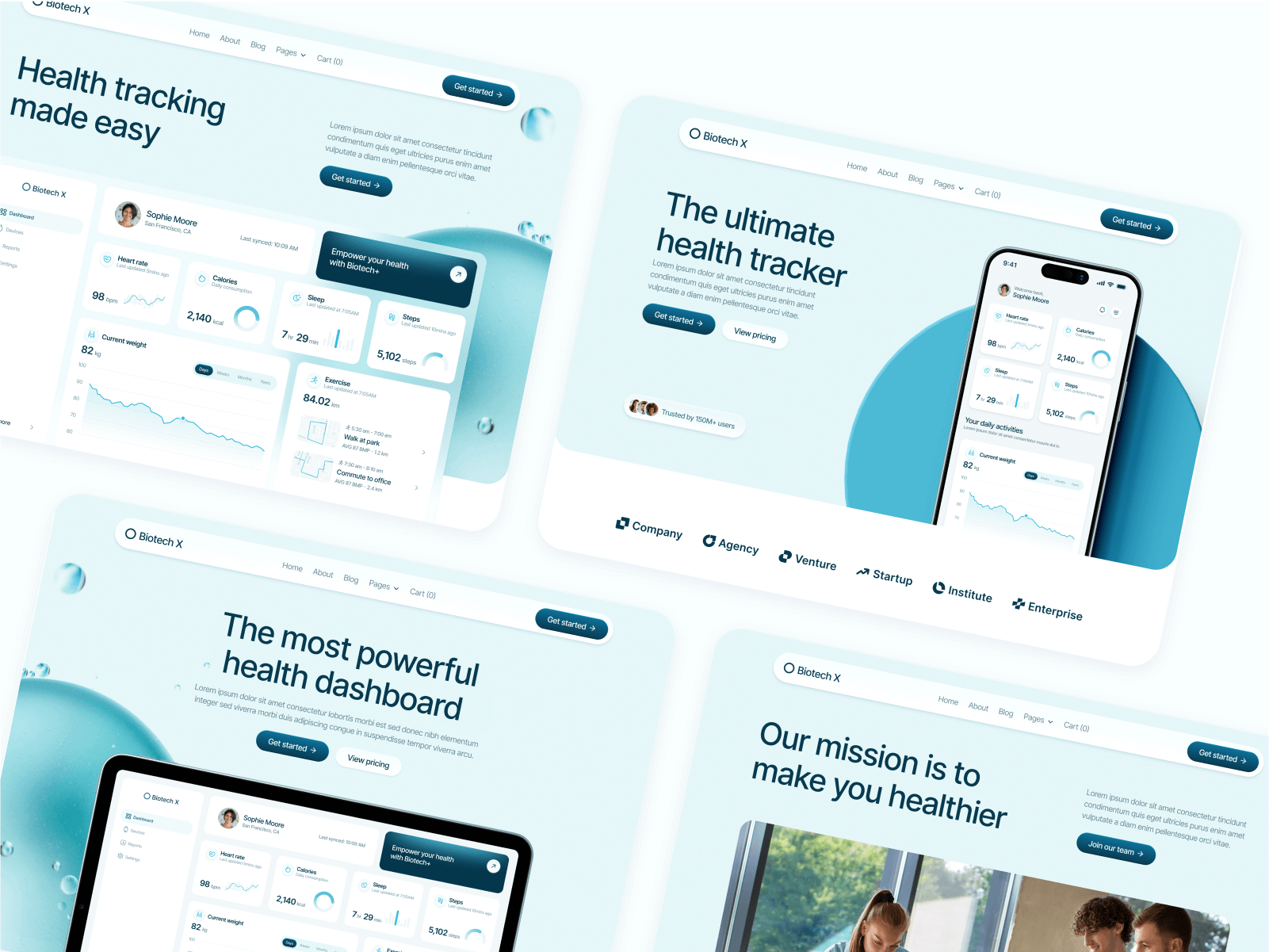 Health Tech Webflow Theme