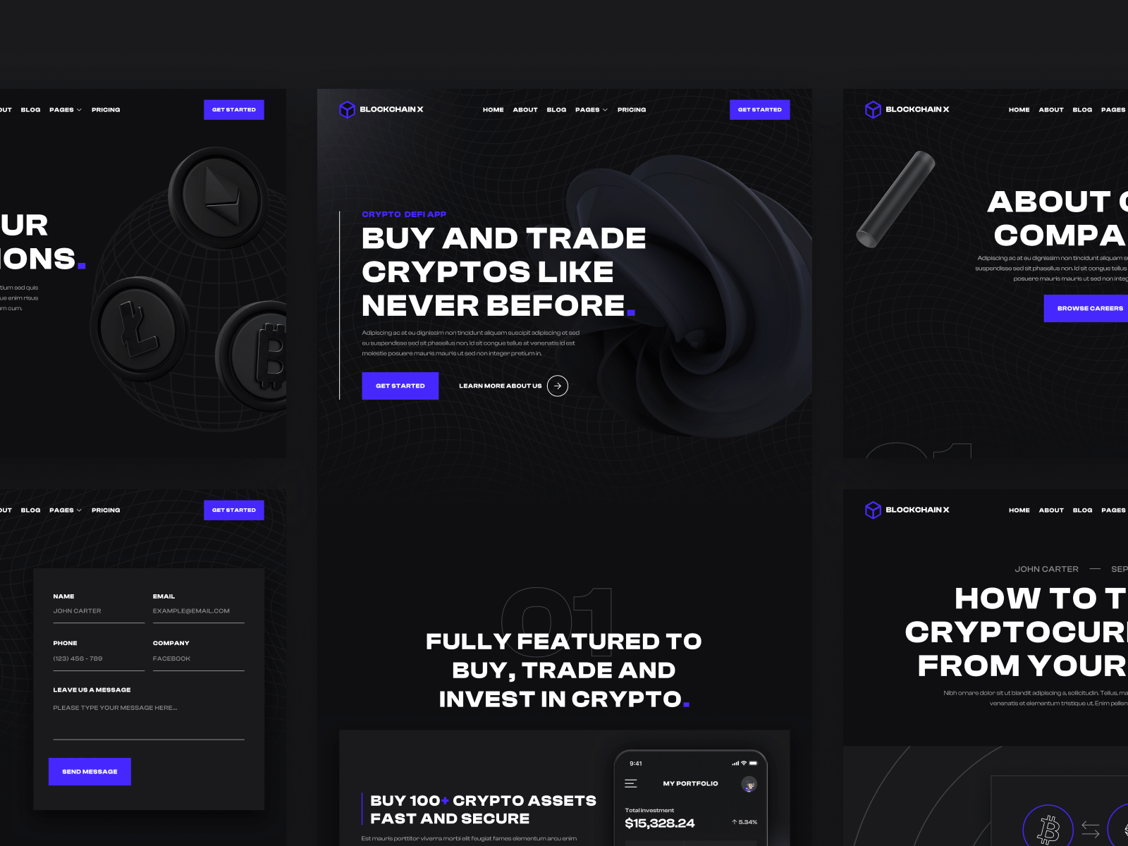 Crypto Webflow Template