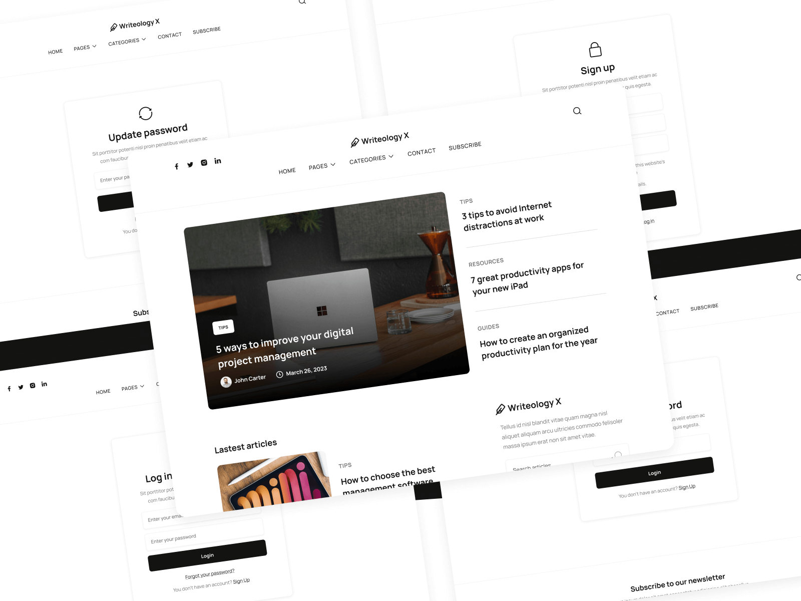 Blog Webflow Memberships