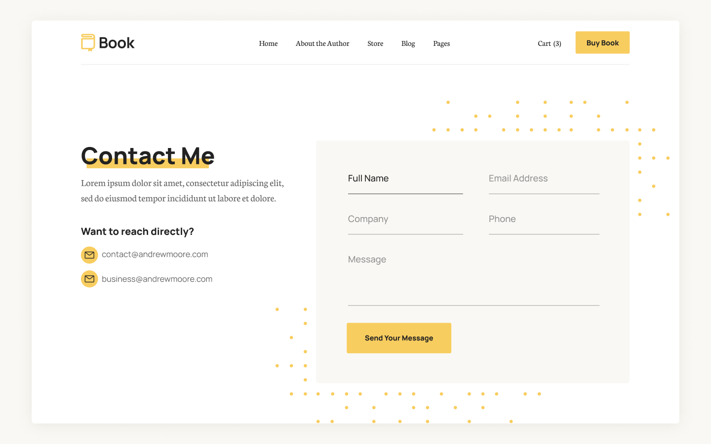 Book Webflow Template