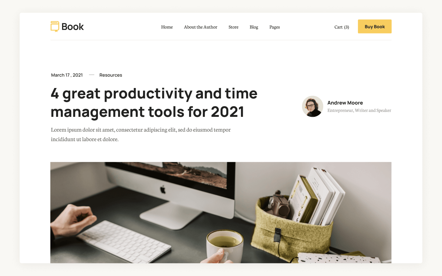 Book Webflow Template