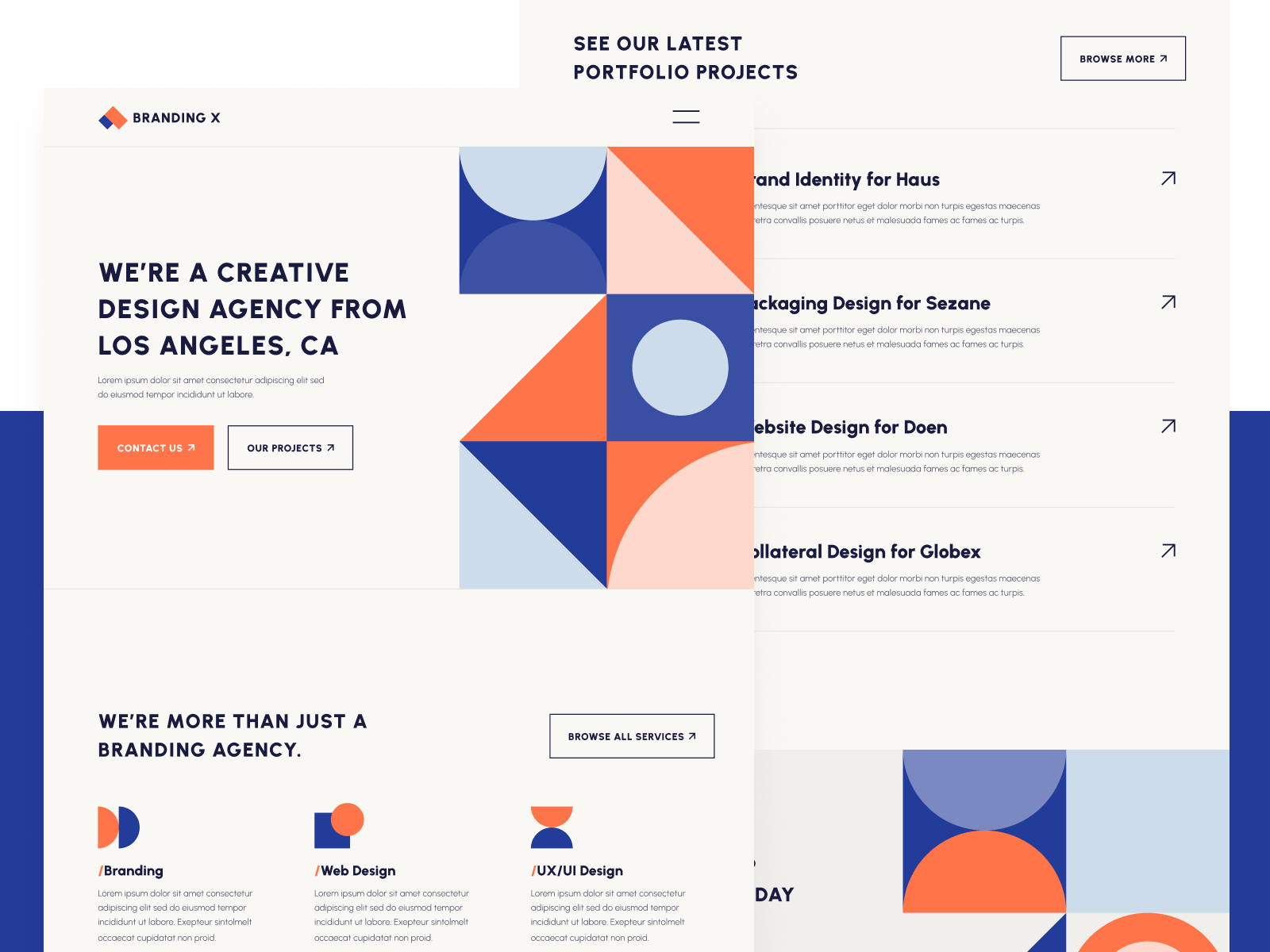 Branding Agency Webflow Template
