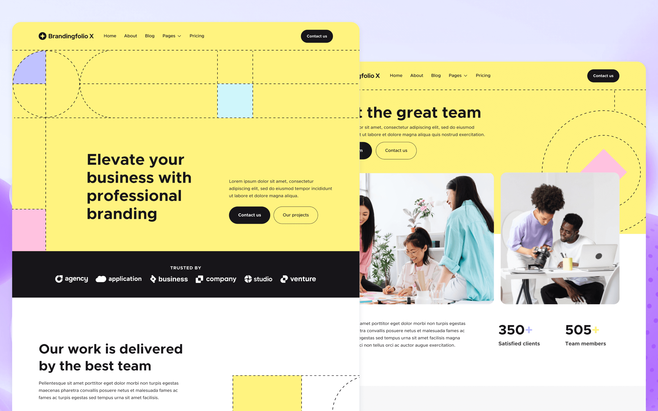 Brandingfolio X Webflow Template