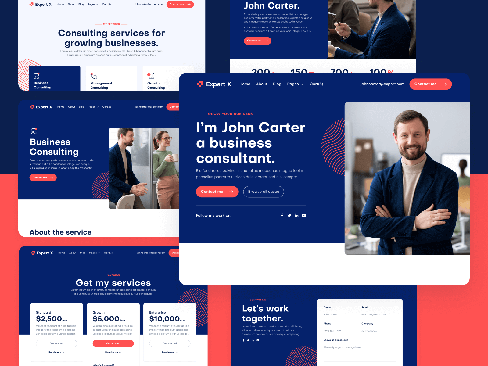 Business Coach Webflow Theme