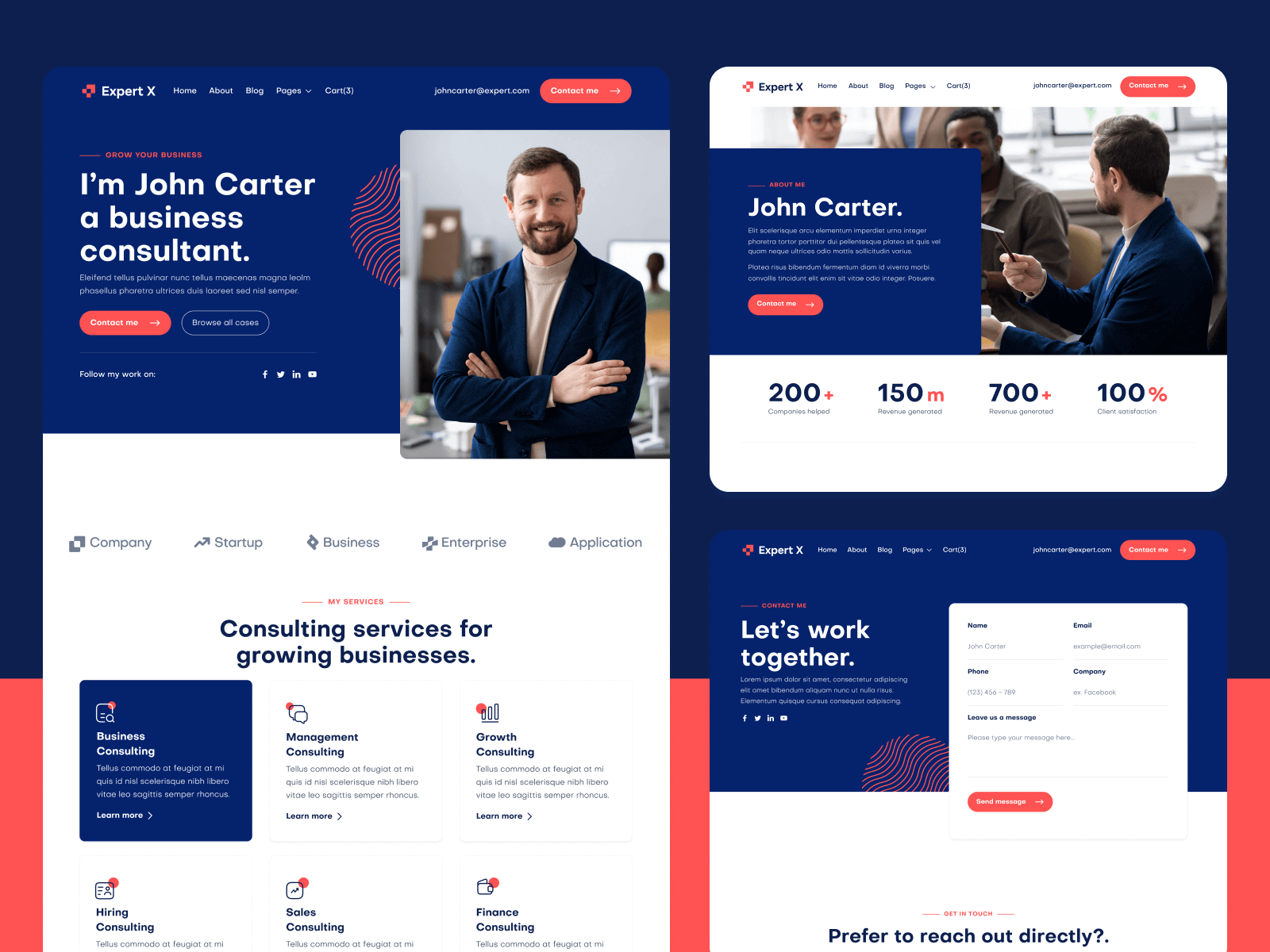 Consultant Webflow Template