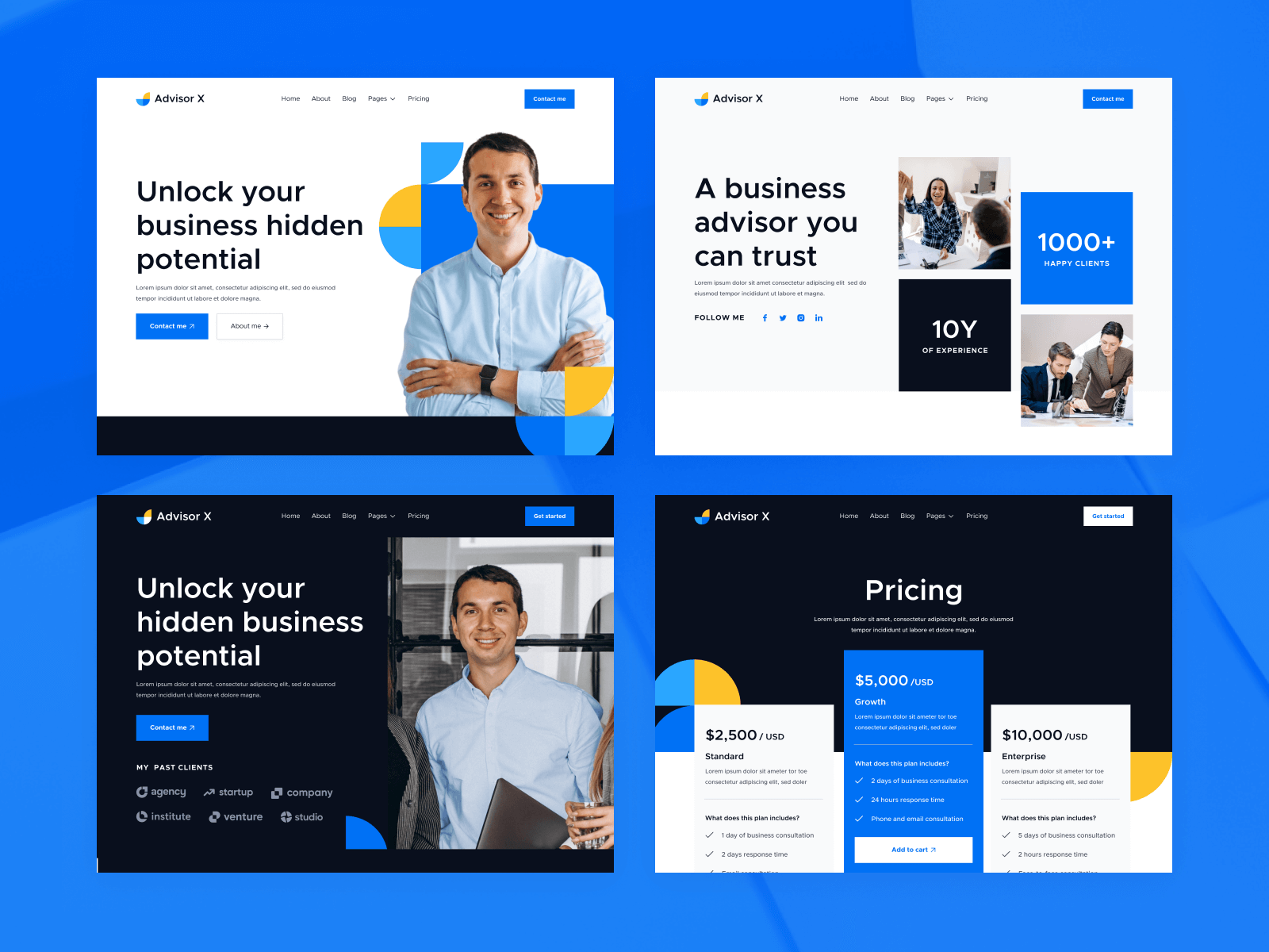 Advisory Webflow Template