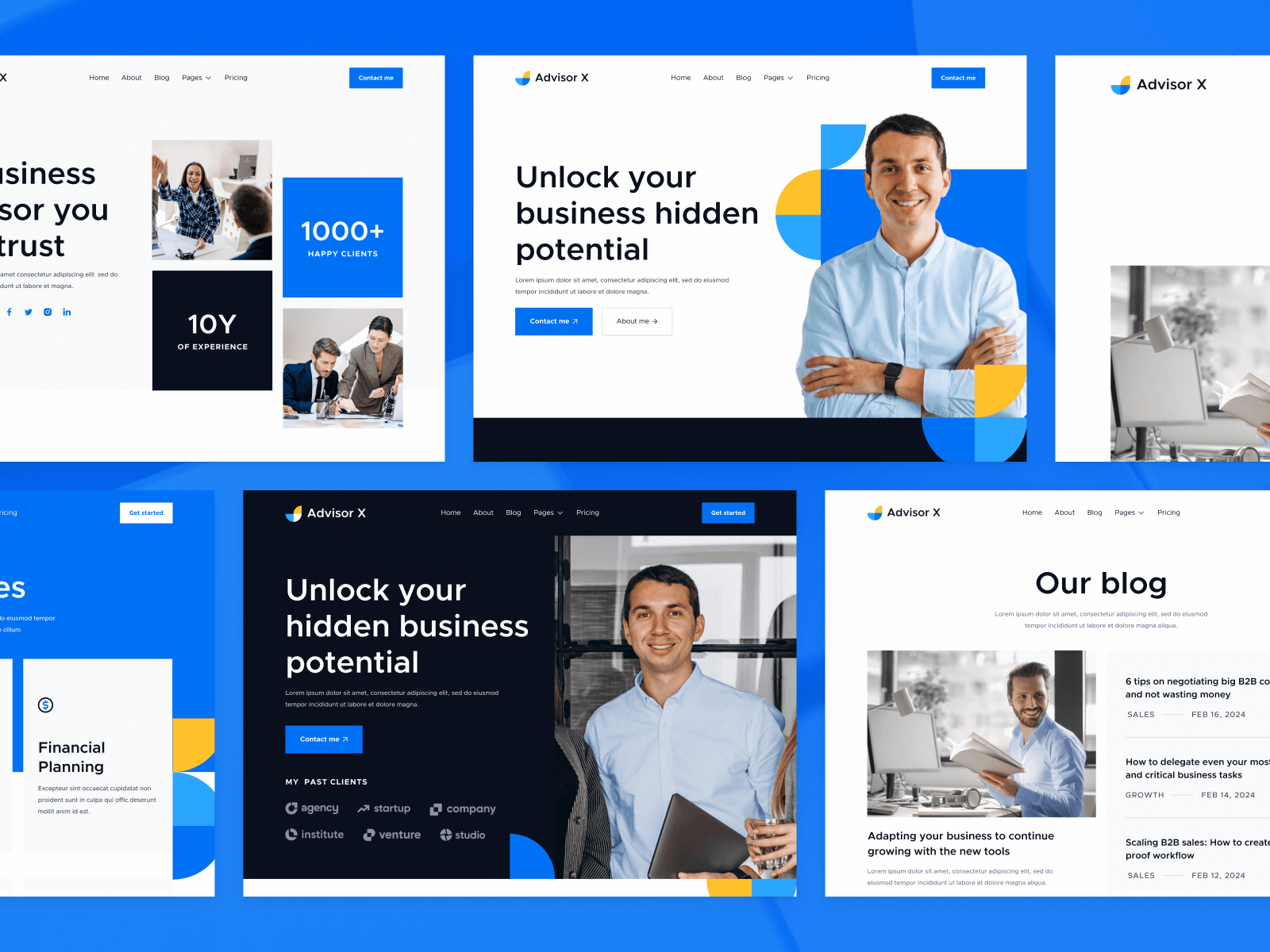 Business Consultant Webflow Theme