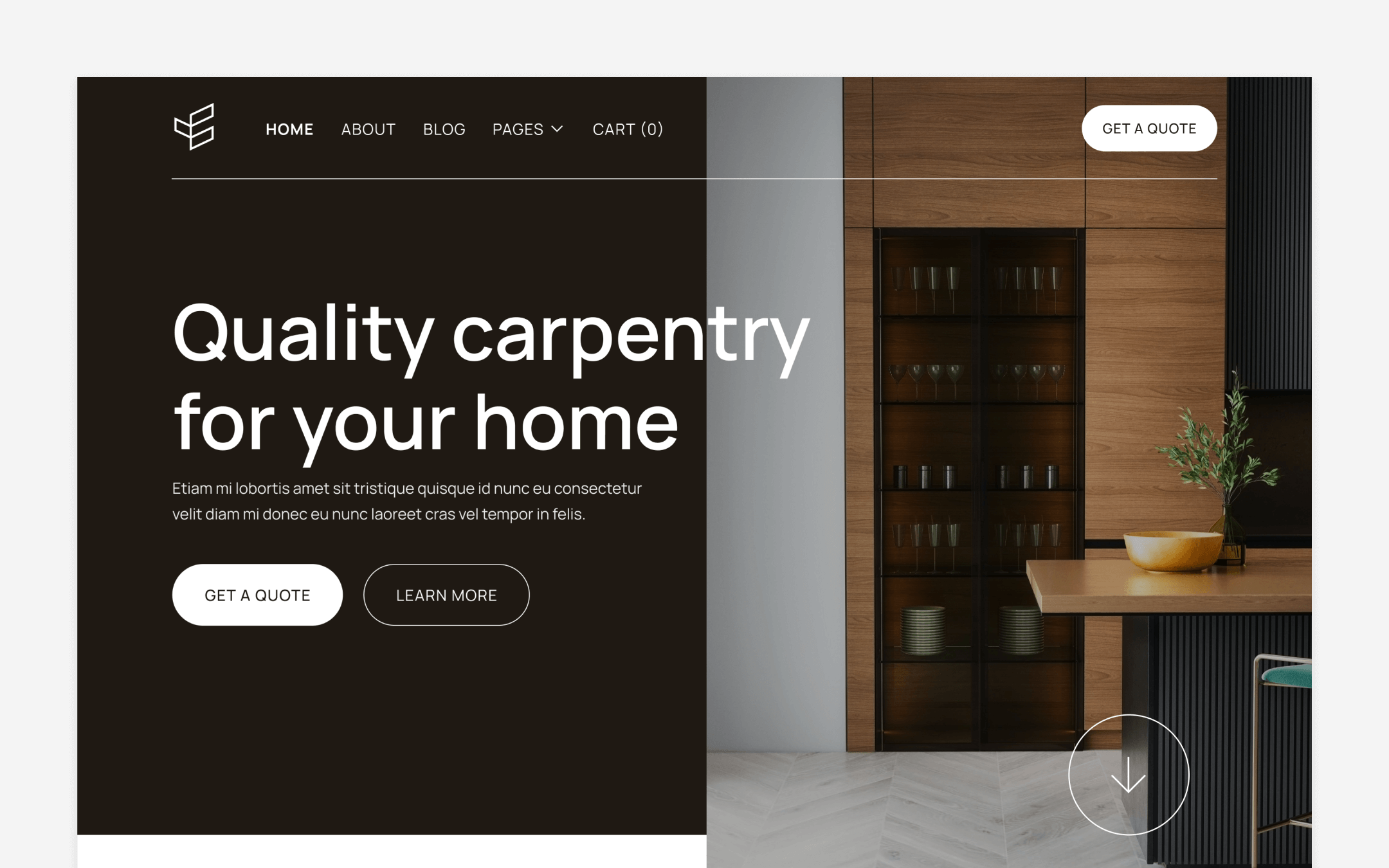 Carpenter Webflow Template