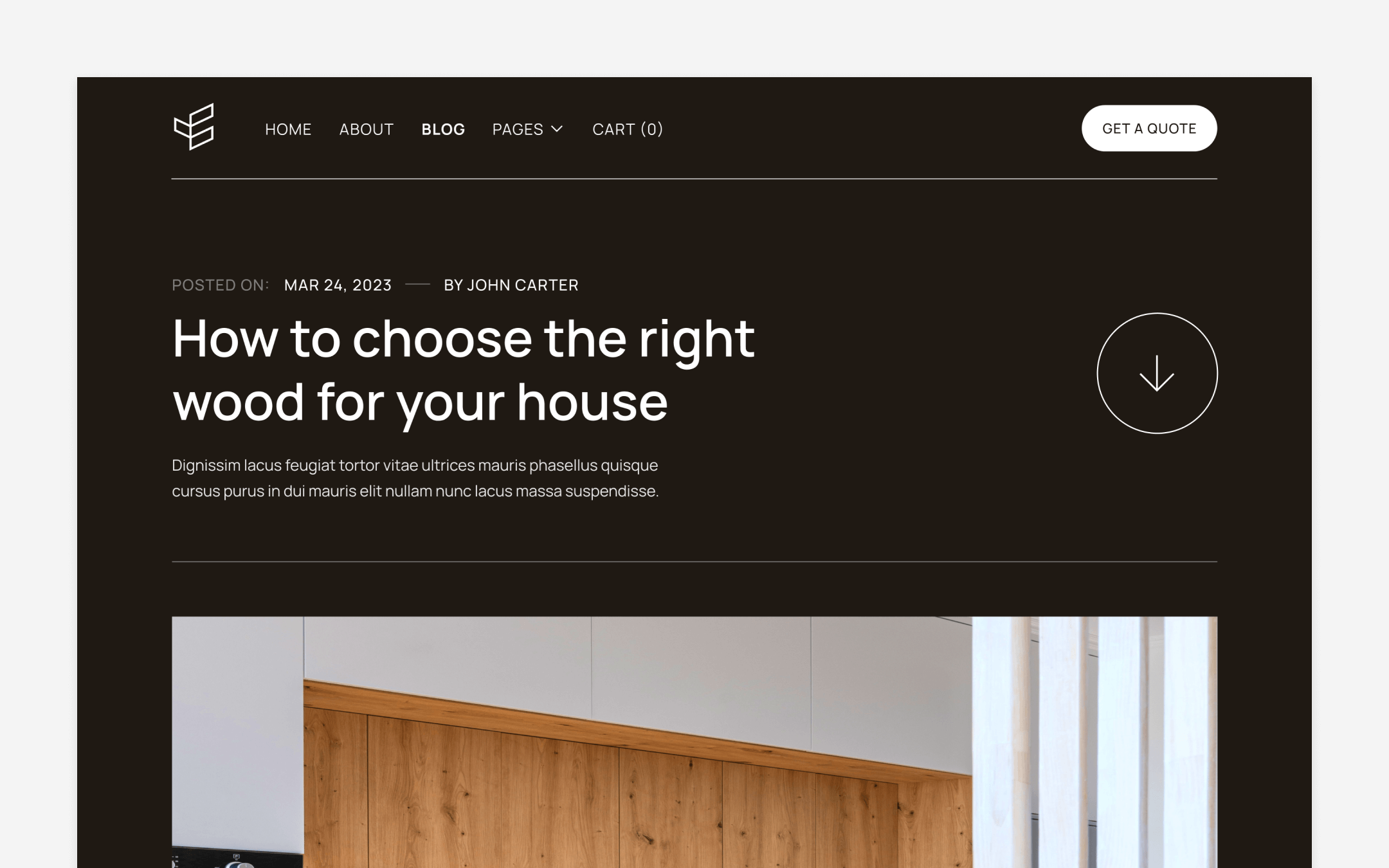 Carpenters X Webflow Template