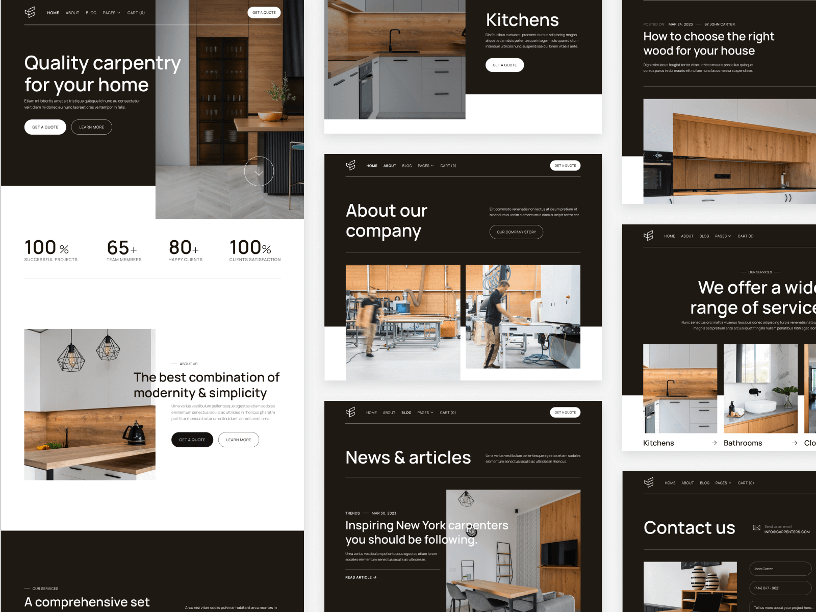 Architecture Construction Webflow Template