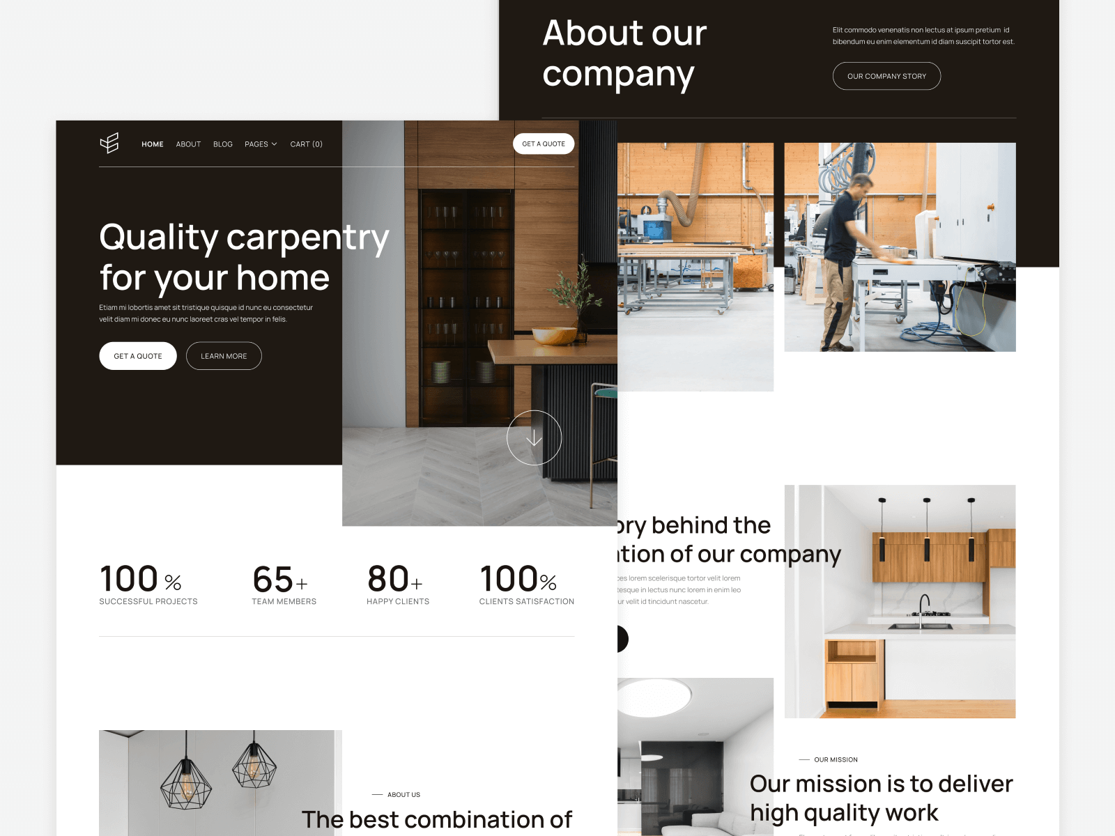 Carpenter Webflow Template