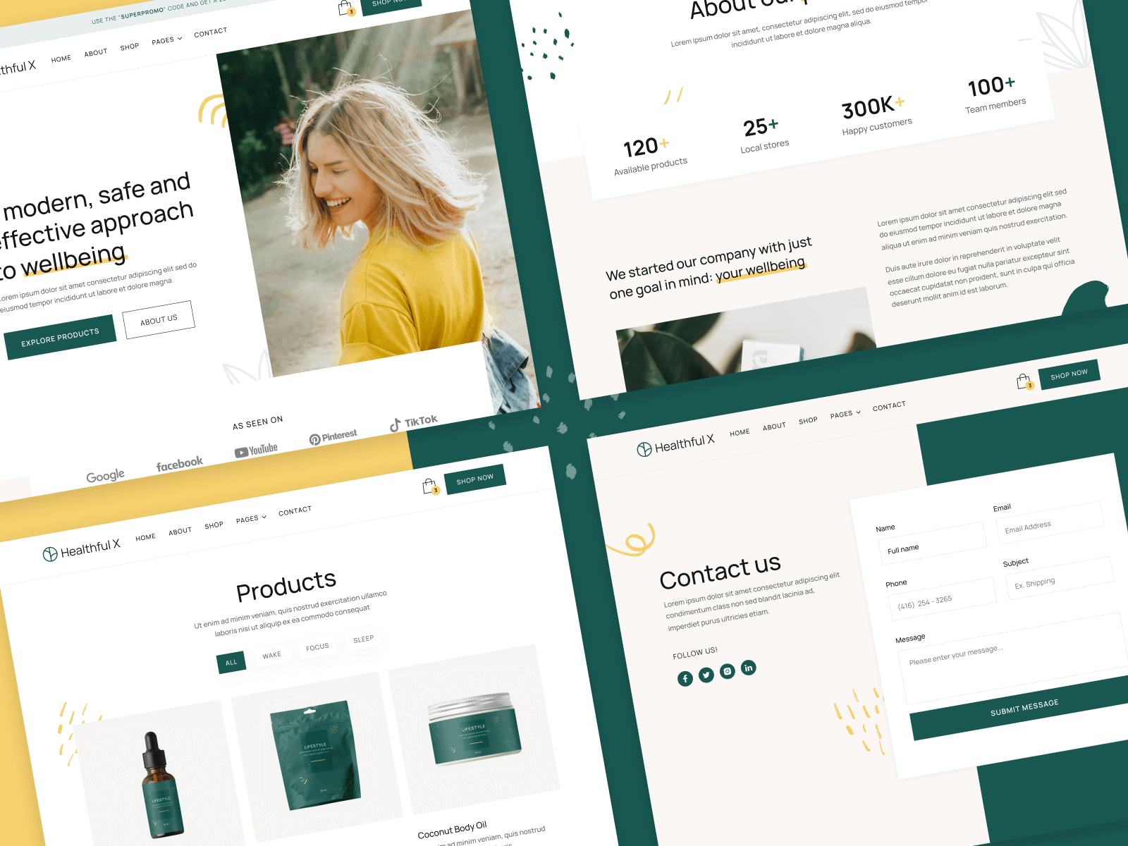 Wellness Webflow Template