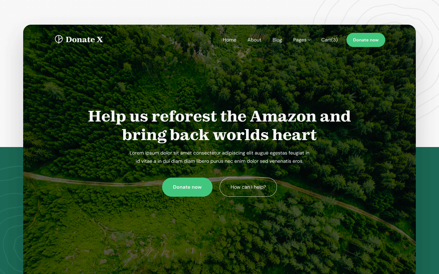 Charity & Nonprofit Webflow Website Template